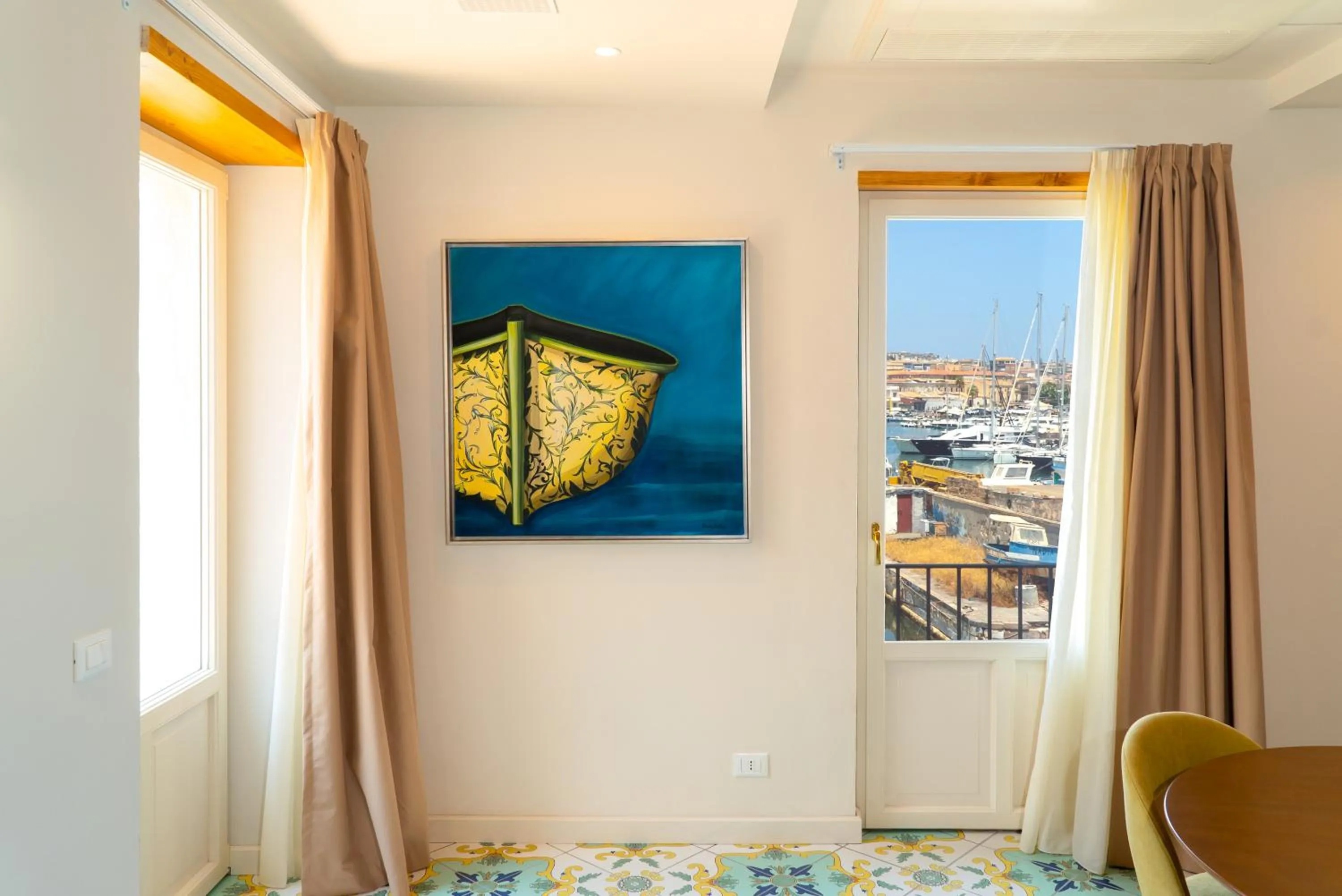 Decorative detail in Fortaleza Charme House