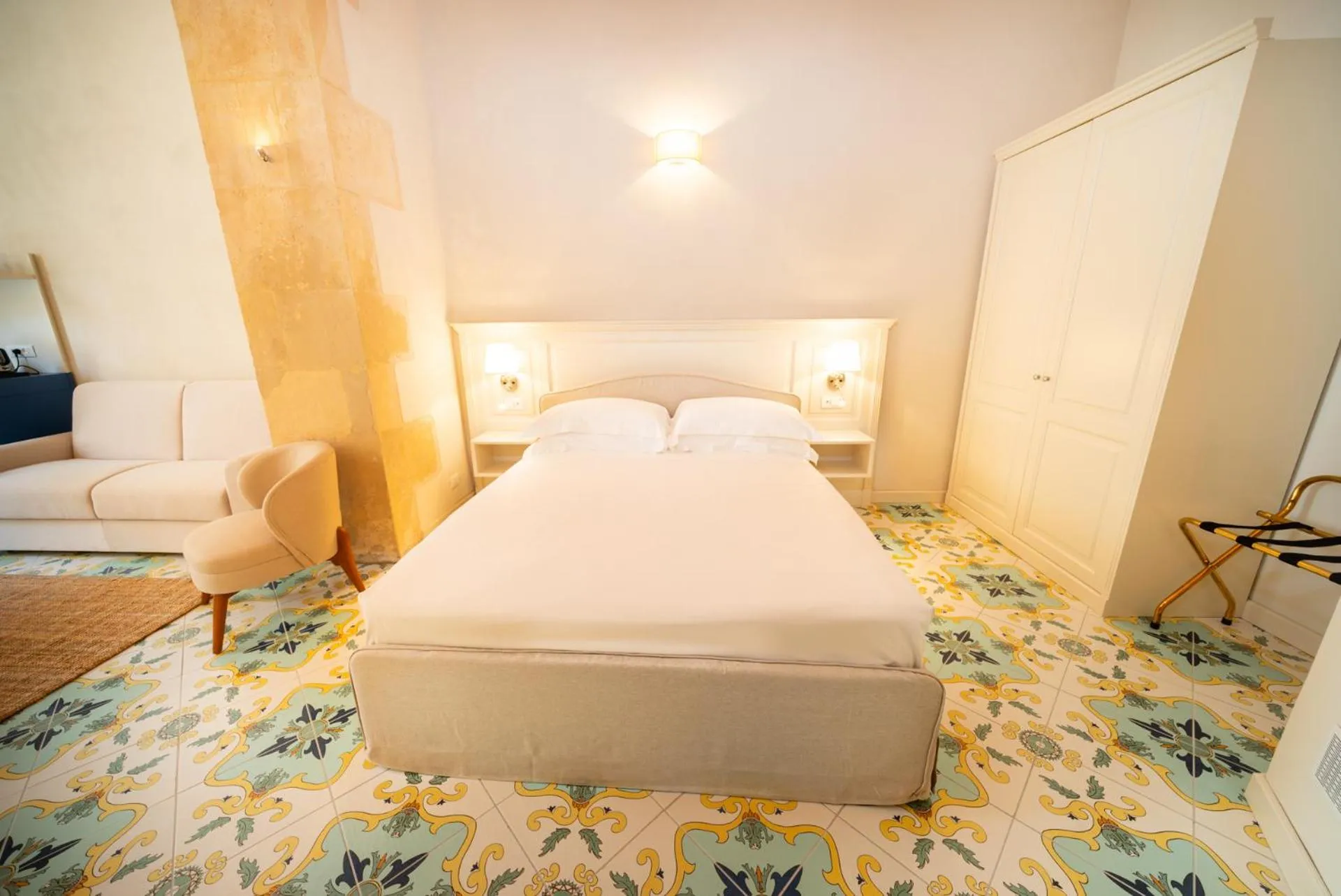 Bed in Fortaleza Charme House