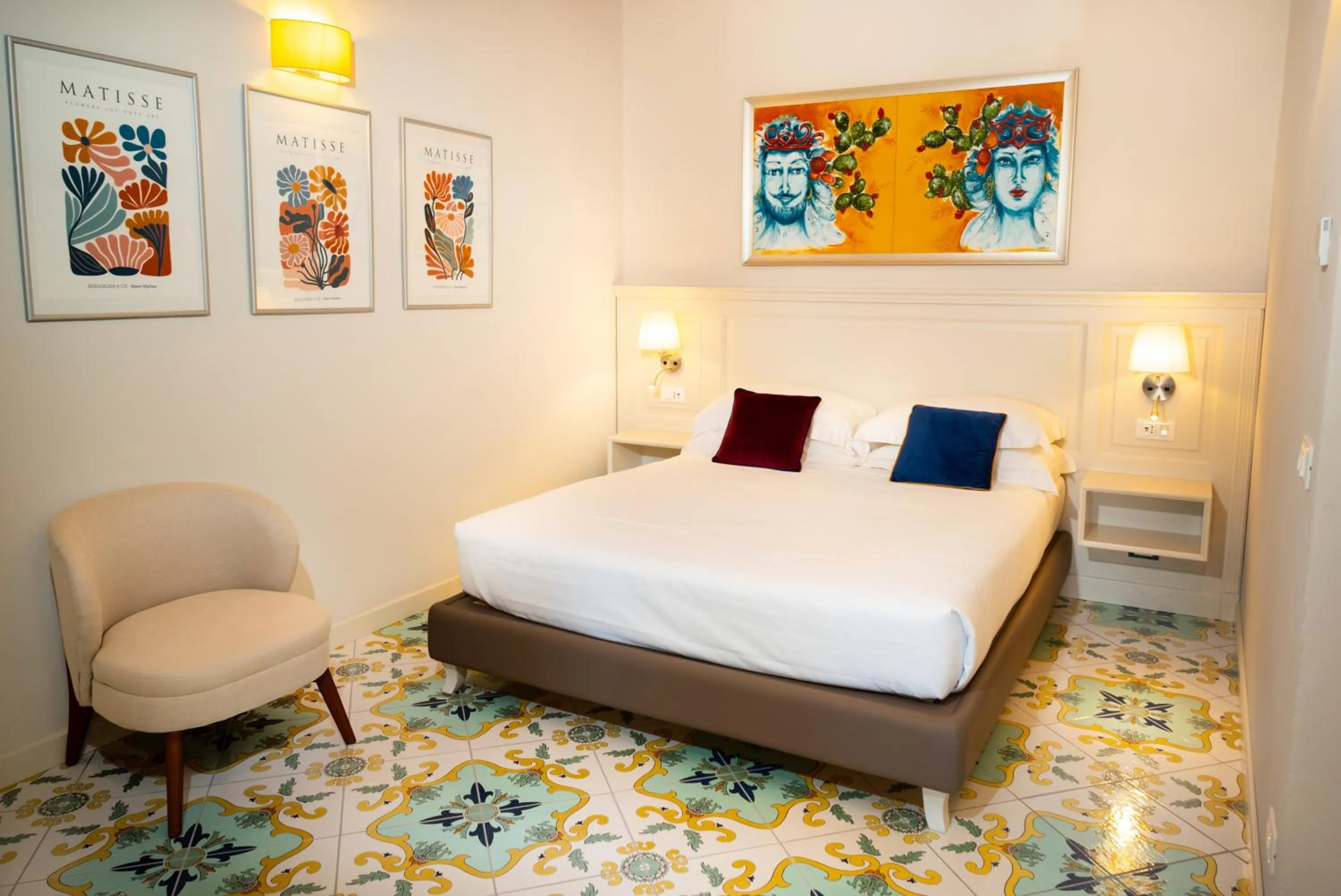 Bed in Fortaleza Charme House