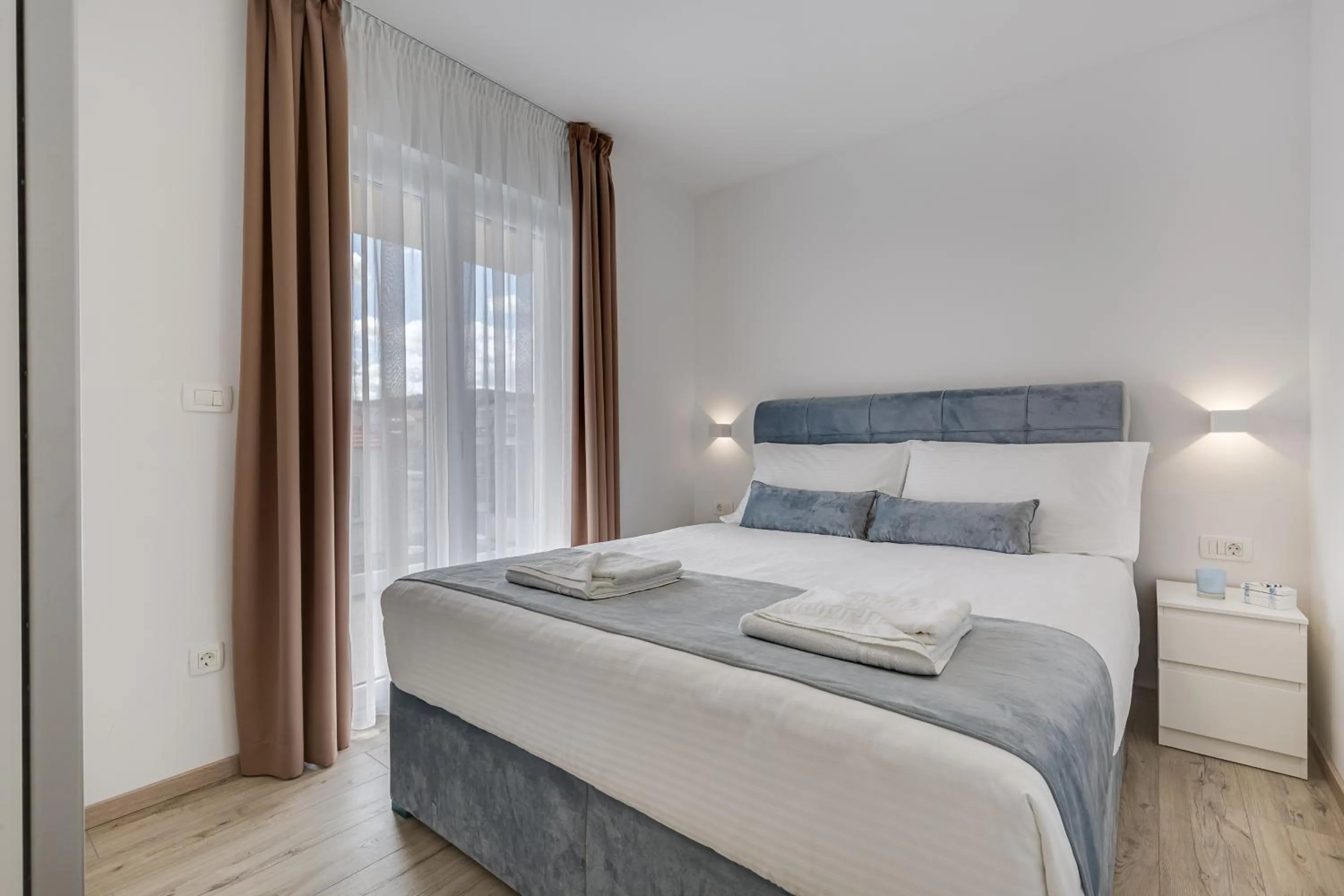 Bed in Villa Corcovado Deluxe Apartments with Heated Pool