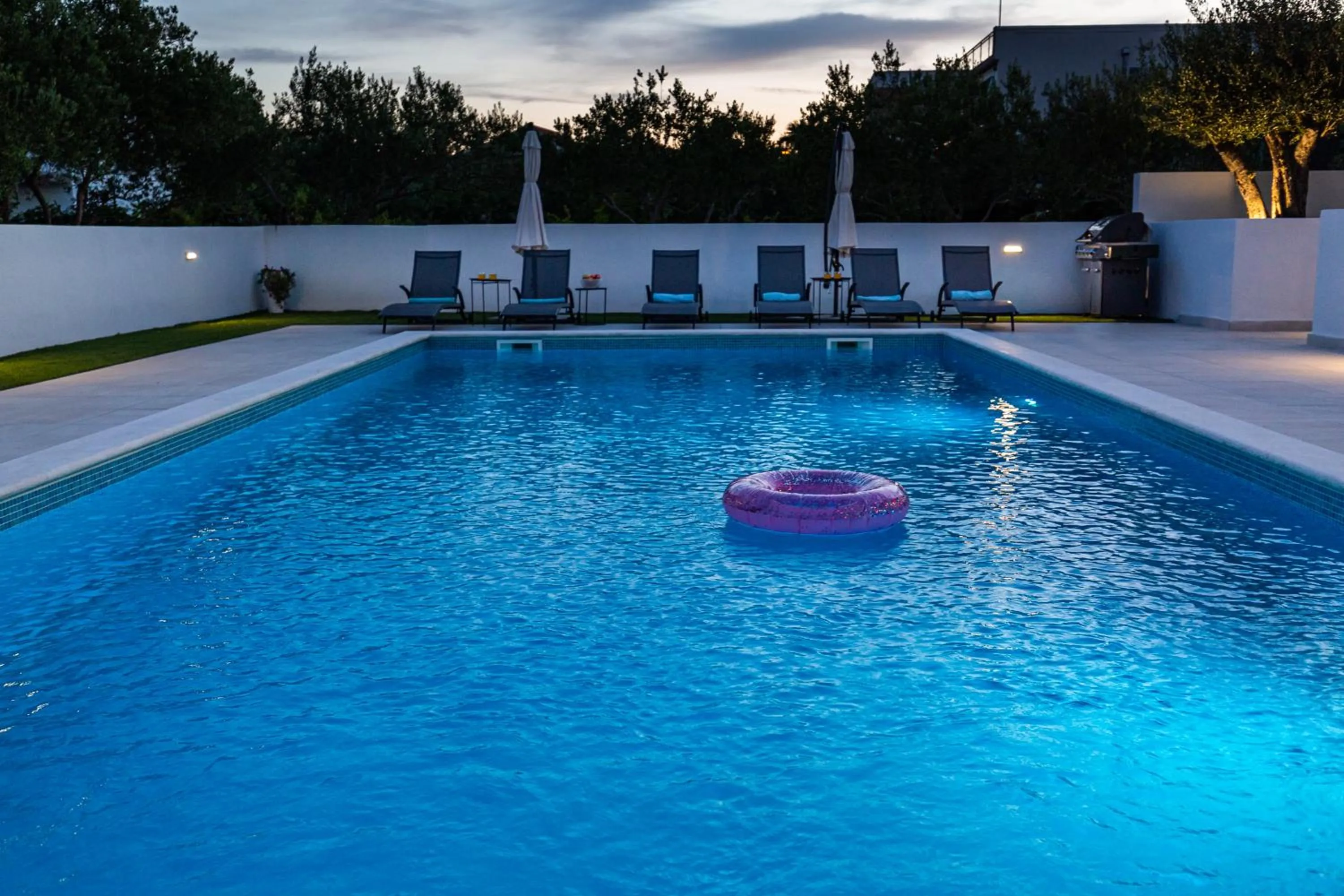 Pool view in Villa Corcovado Deluxe Apartments with Heated Pool