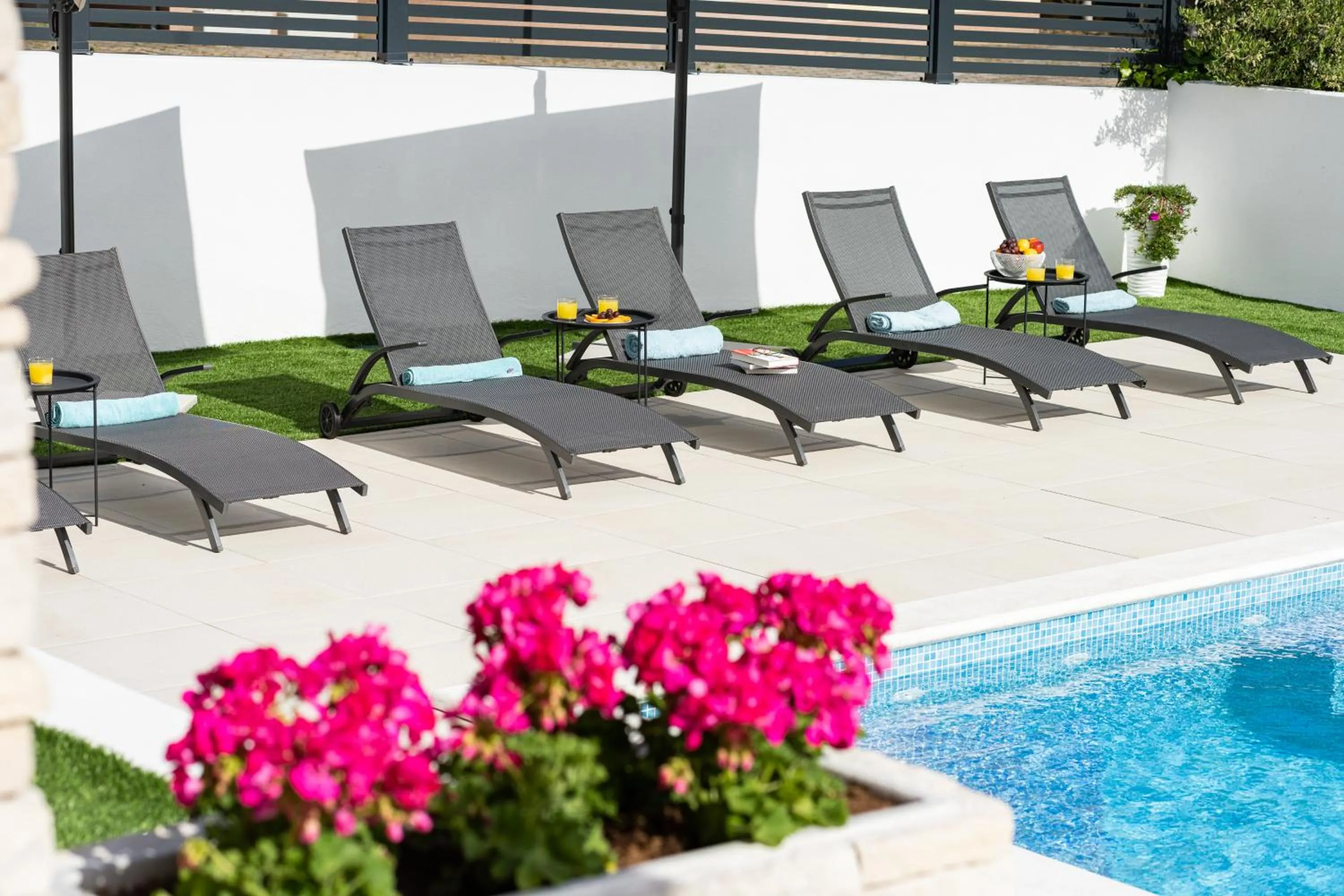 Patio in Villa Corcovado Deluxe Apartments with Heated Pool