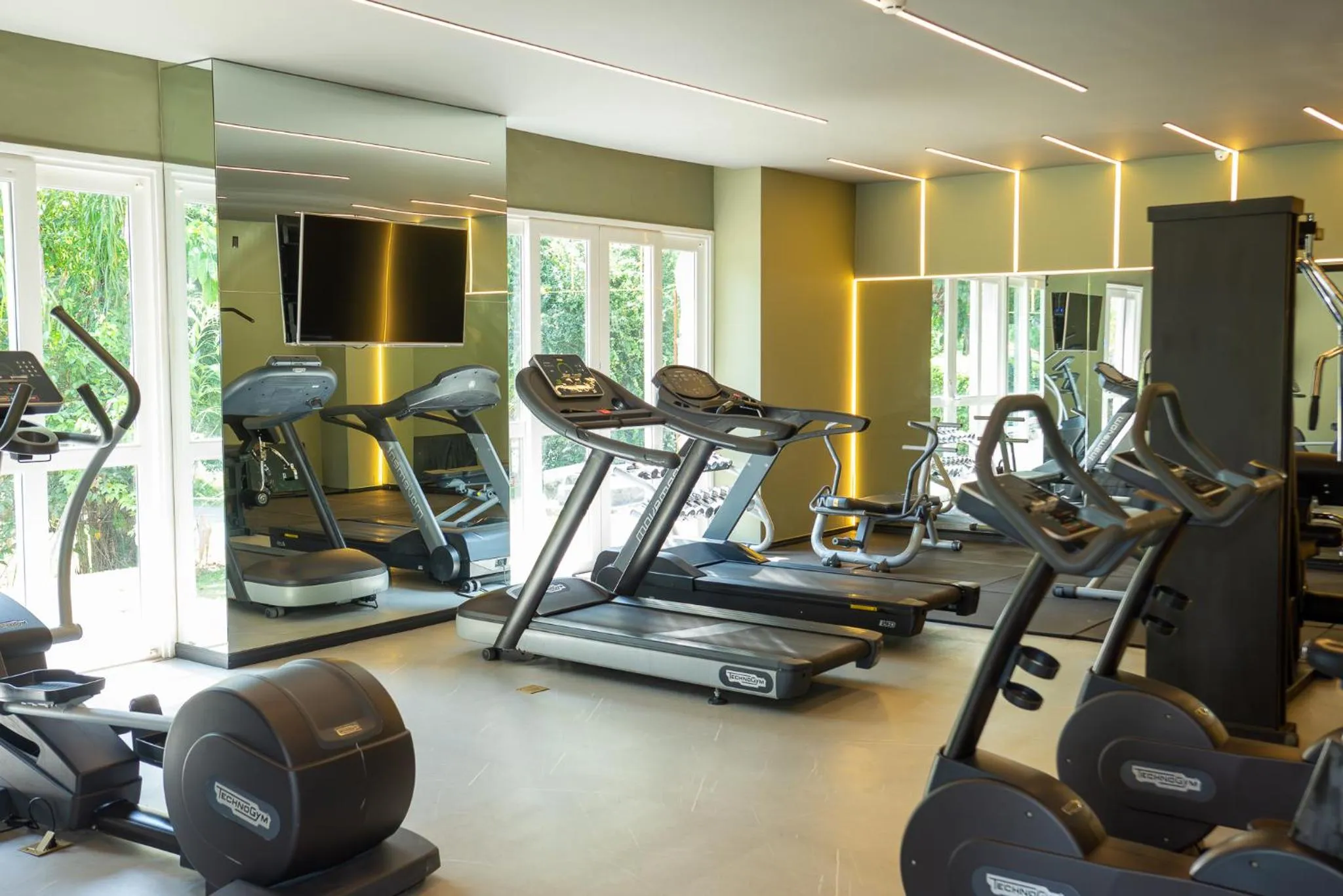 Fitness centre/facilities in Novotel Manaus