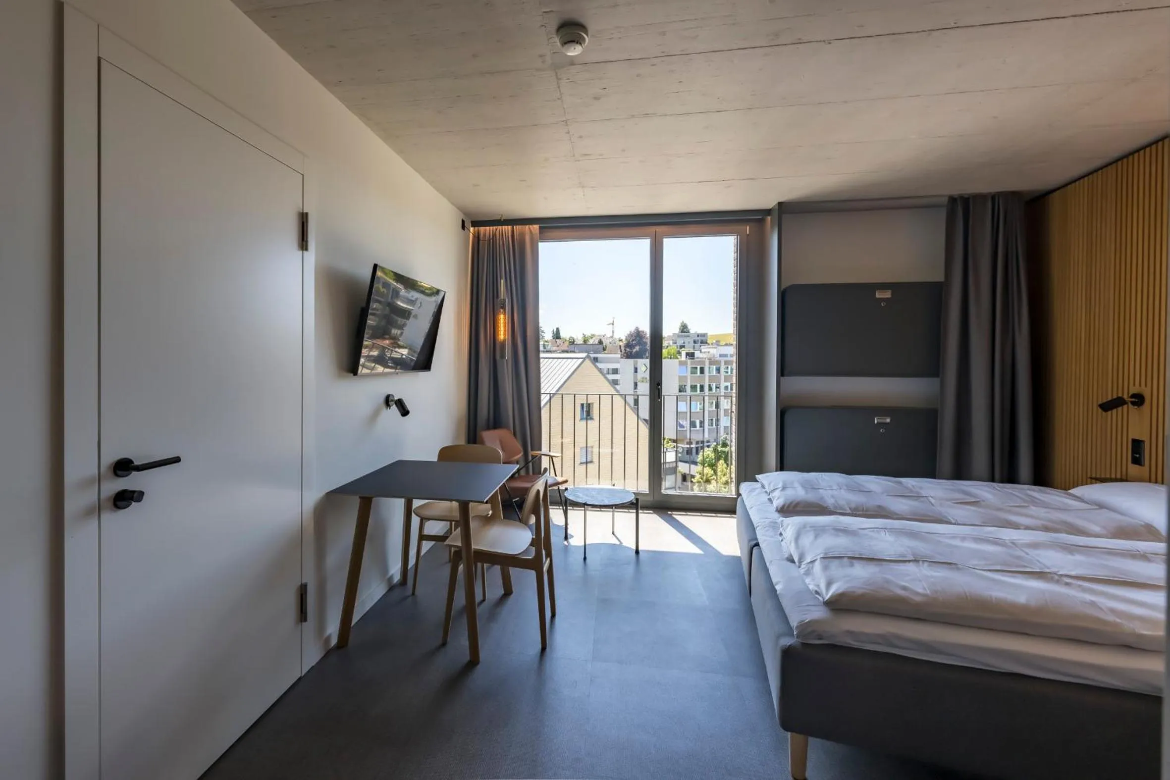 Bedroom, Bed in Zleep Hotel Zürich-Kloten