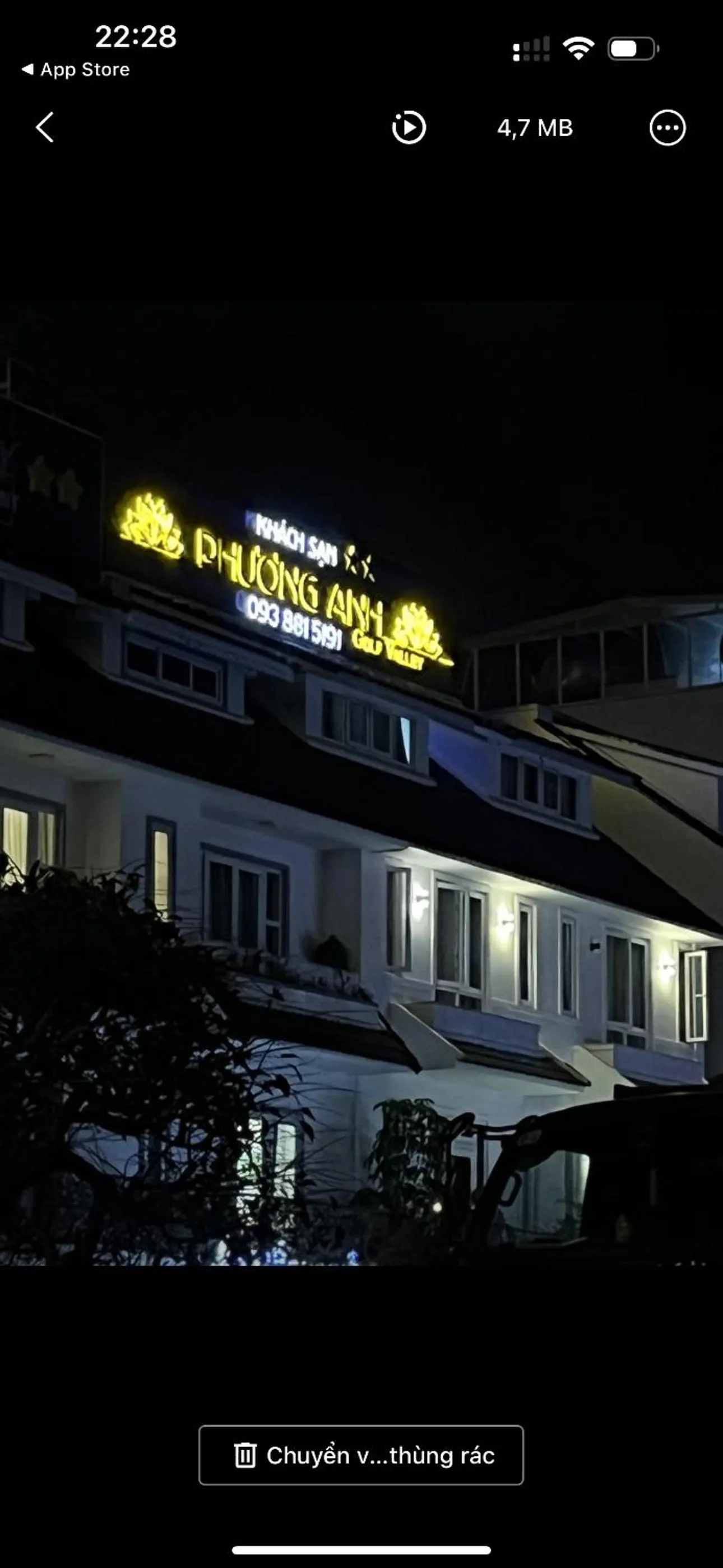 Property building in Phương Anh Valley Hotel