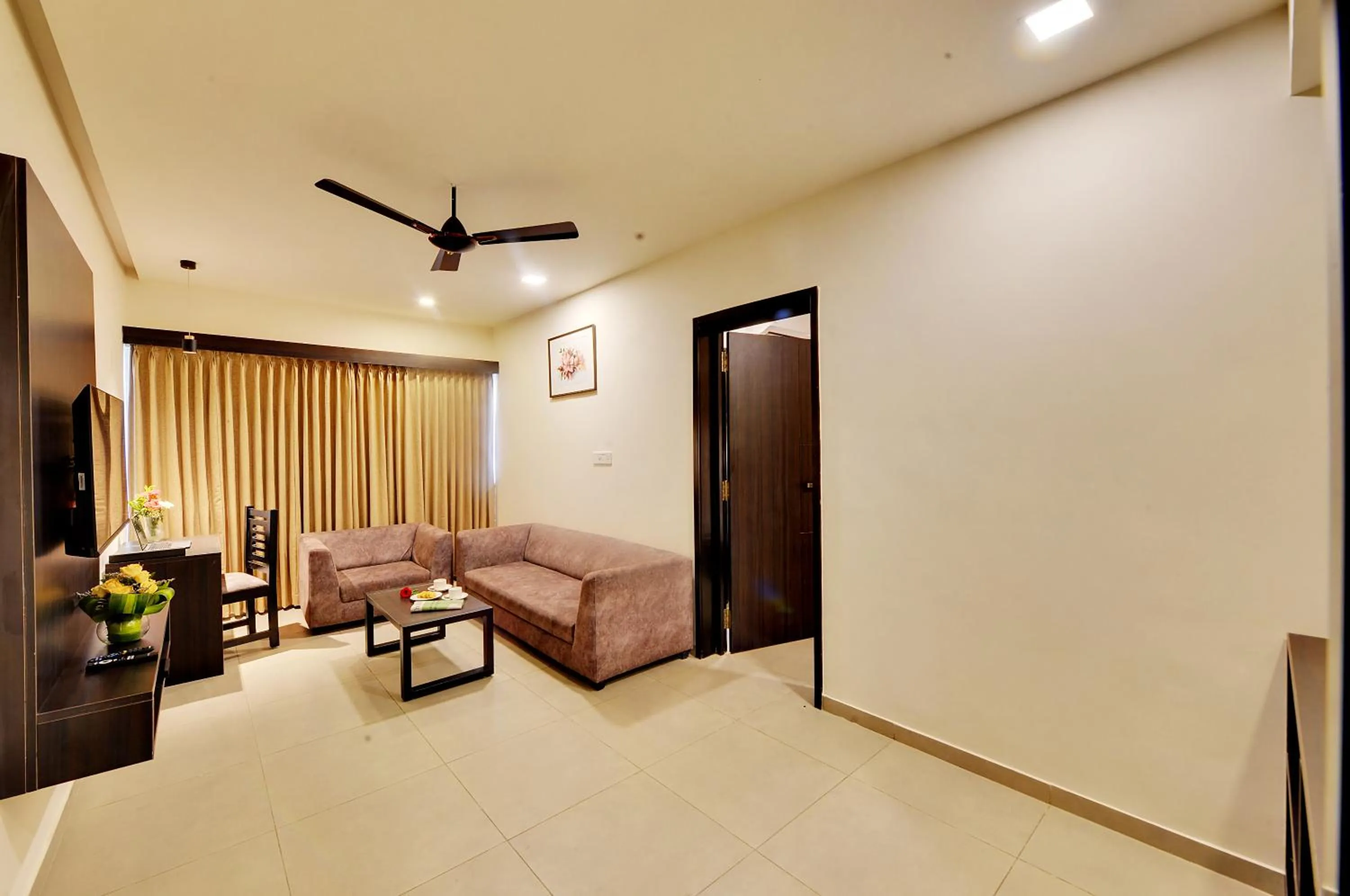 Seating area in The Lavender Hotel