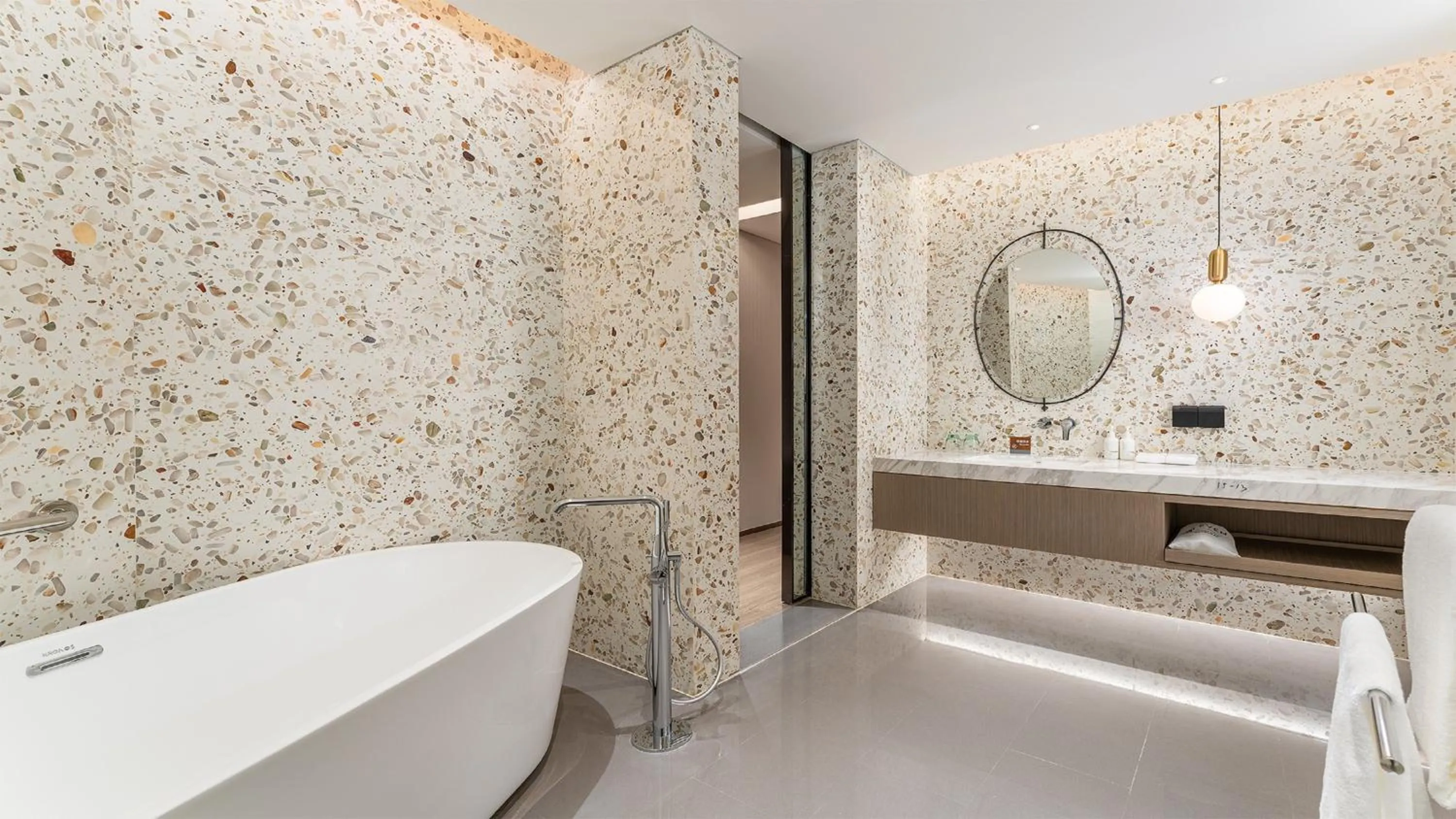 Bathroom in EVEN Hotel Yinchuan Yuehai by IHG
