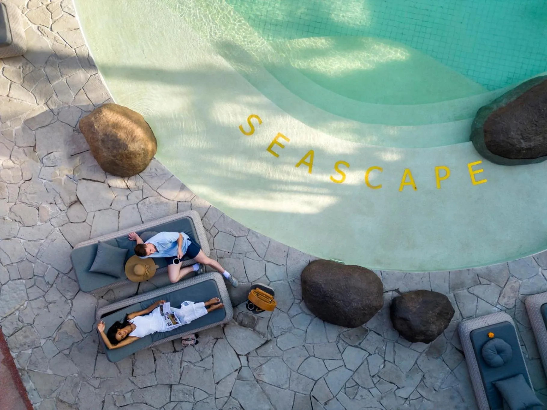 Swimming pool in Seascape Resort & Spa Sanur by Ini Vie Hospitality