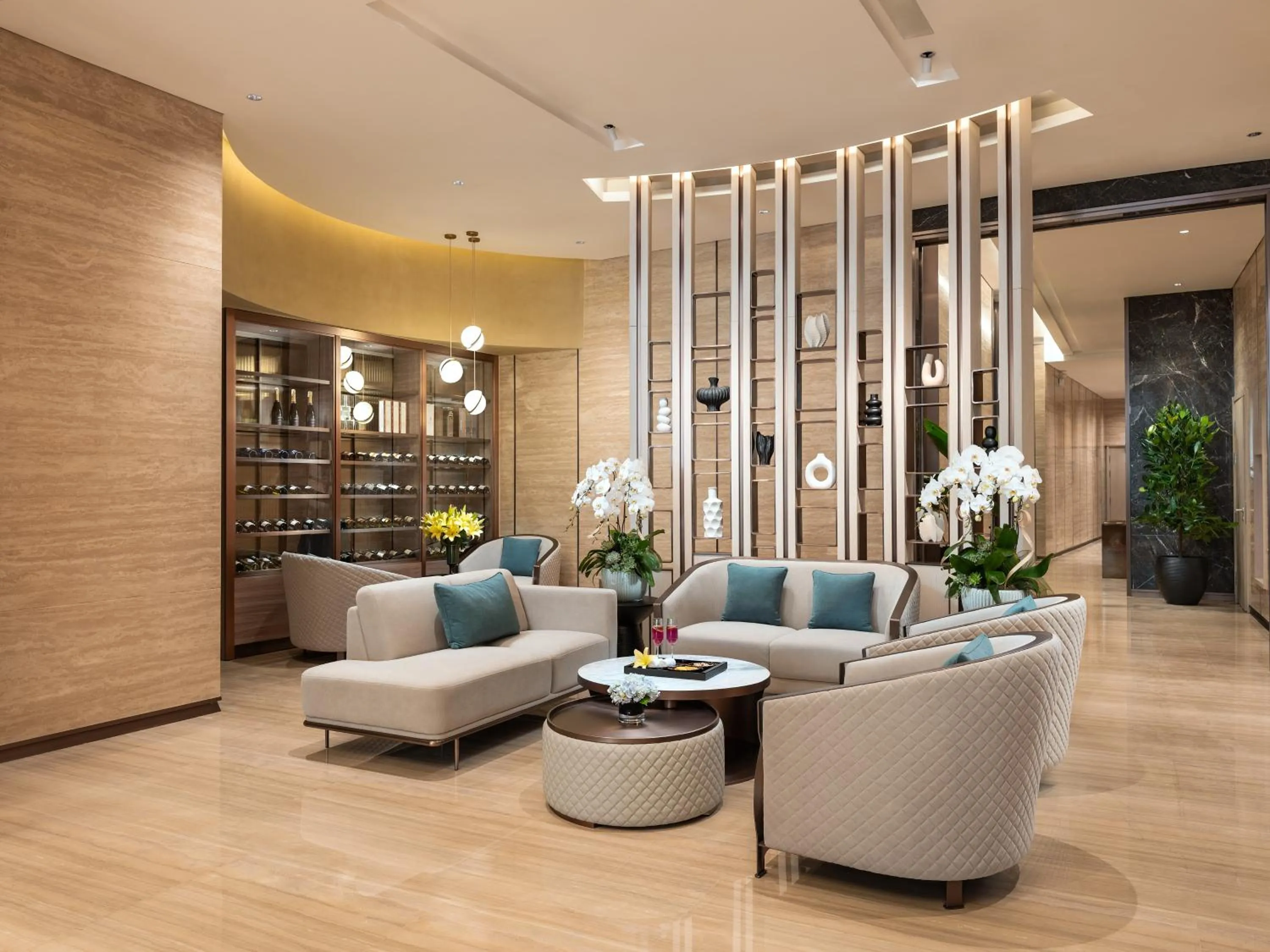 Seating area in CLASSYC Hotel