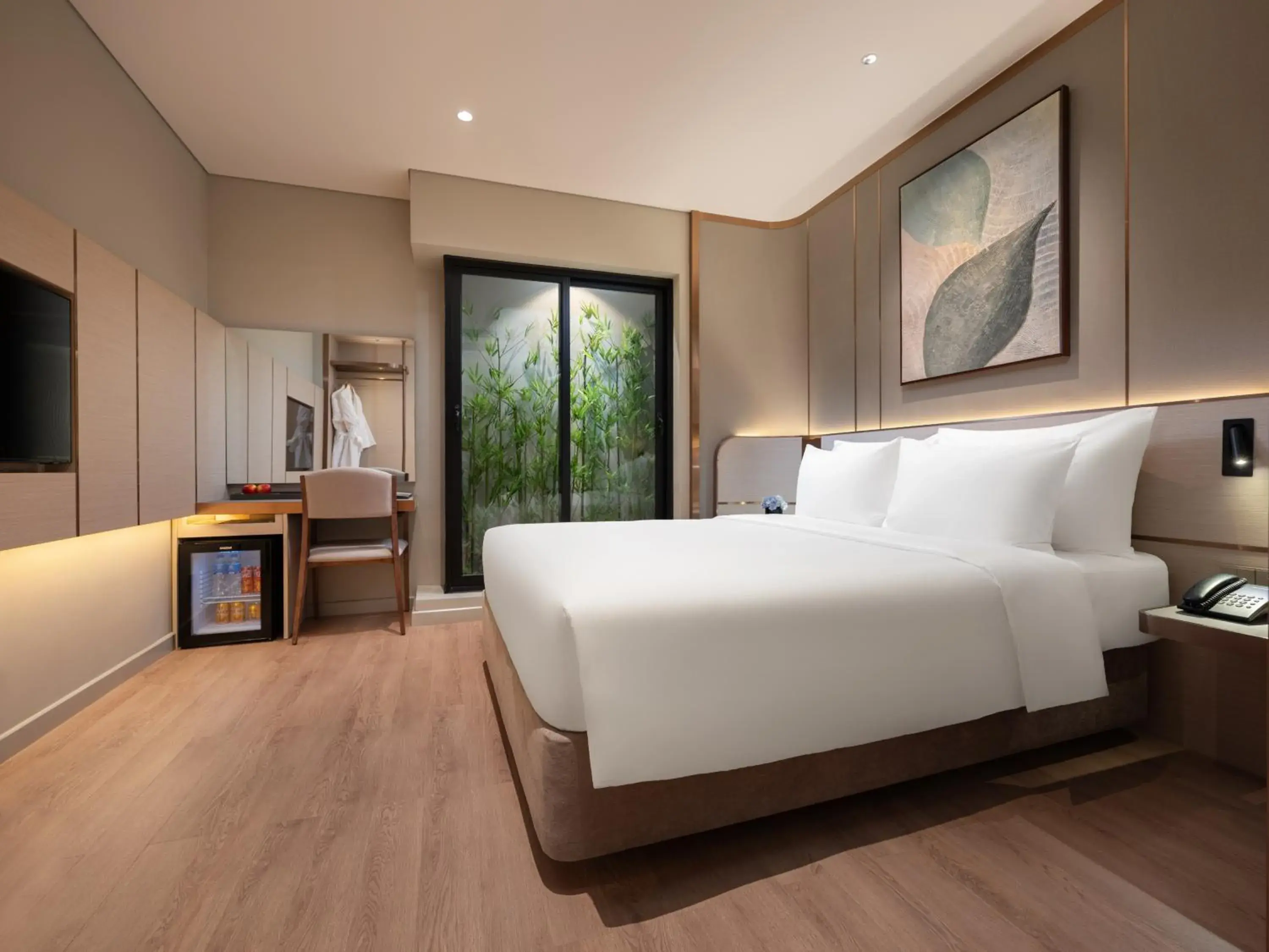 Deluxe Twin Internal Window - single occupancy in CLASSYC Hotel Deluxe Twin Internal Window - single occupancy in CLASSYC Hotel