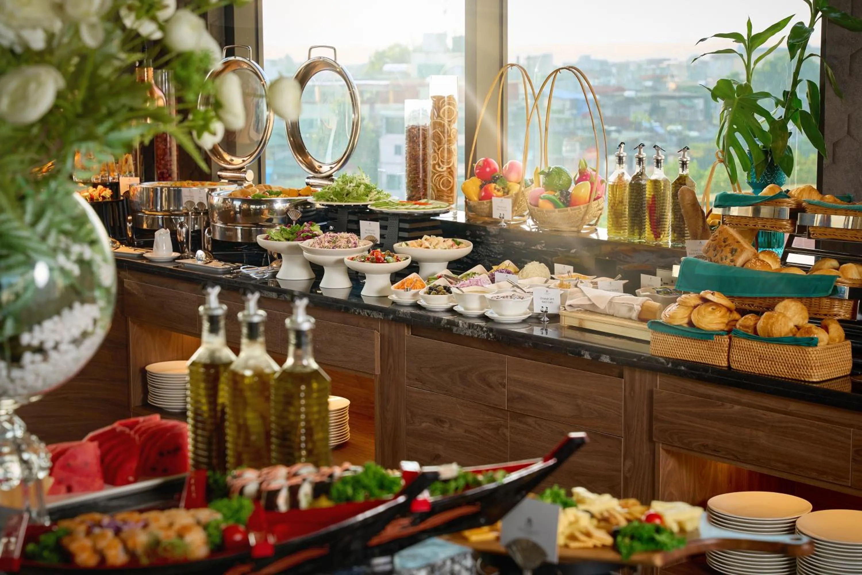 Food close-up in CLASSYC Hotel