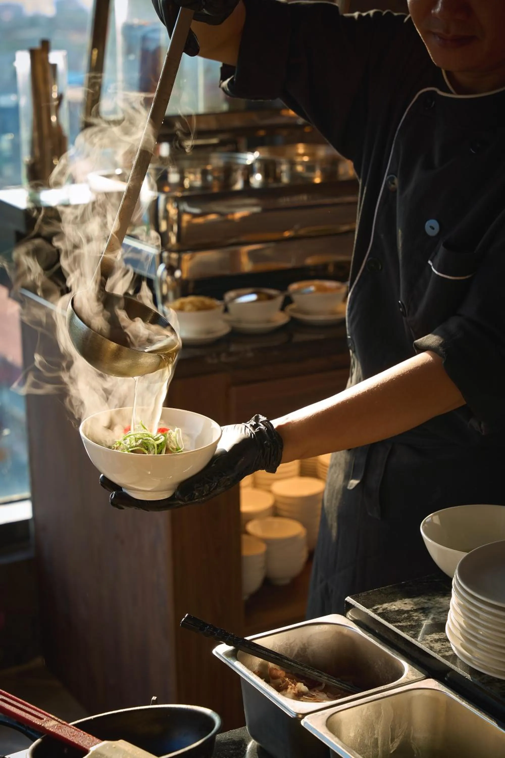 Food close-up in CLASSYC Hotel