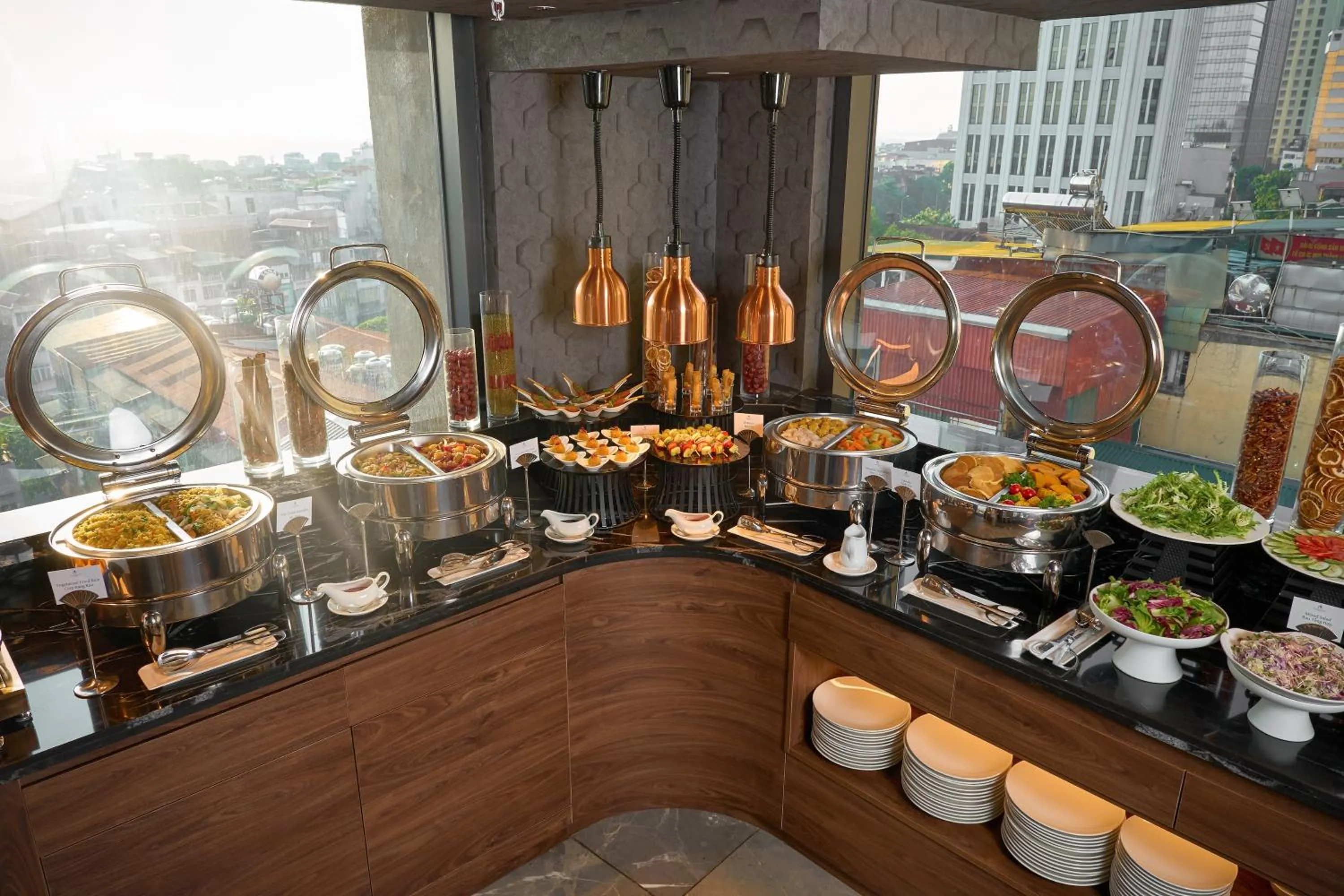 Food close-up in CLASSYC Hotel