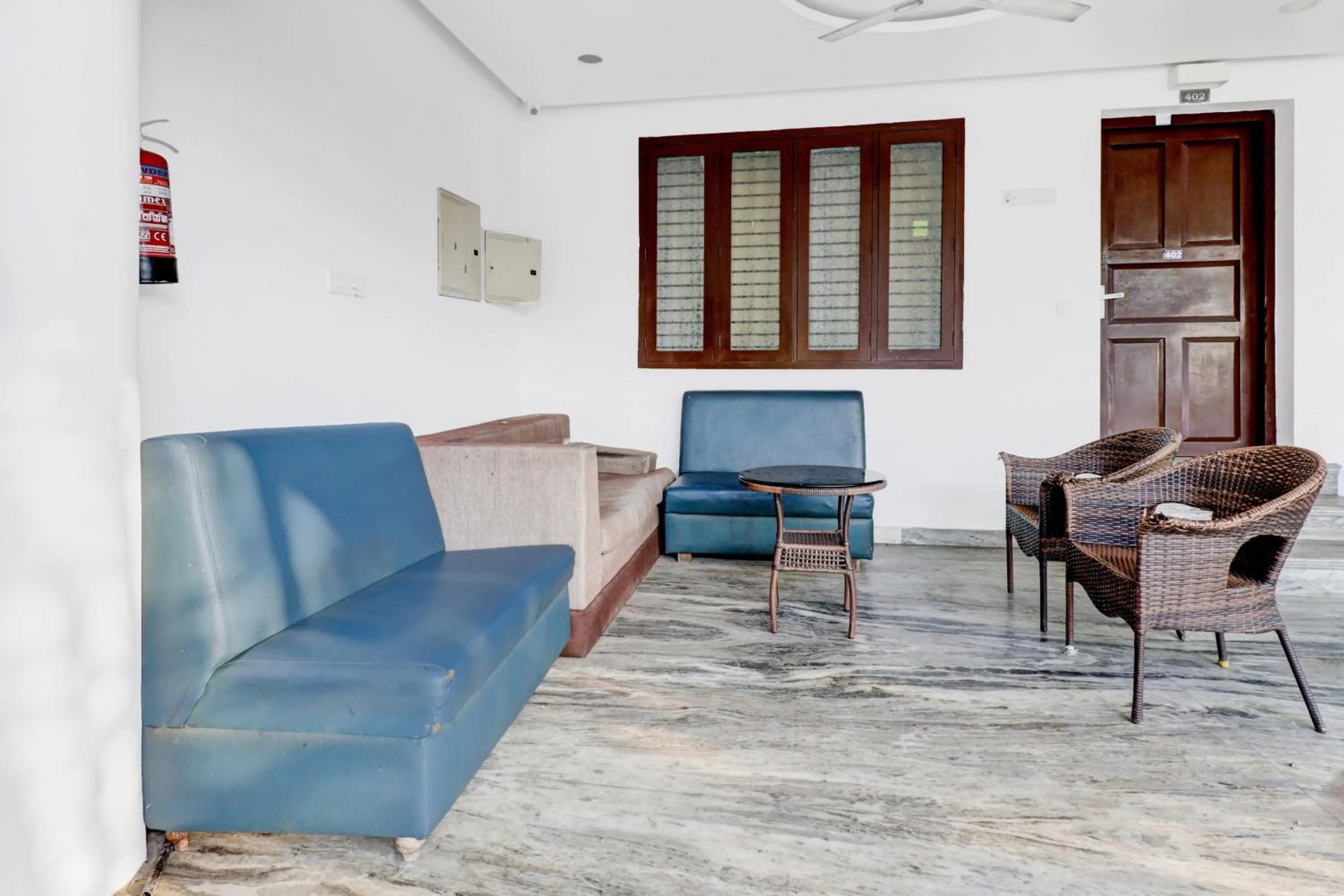 Lobby or reception in Super Hotel O Kazhakoottam Near AL SAJ Convention Centre