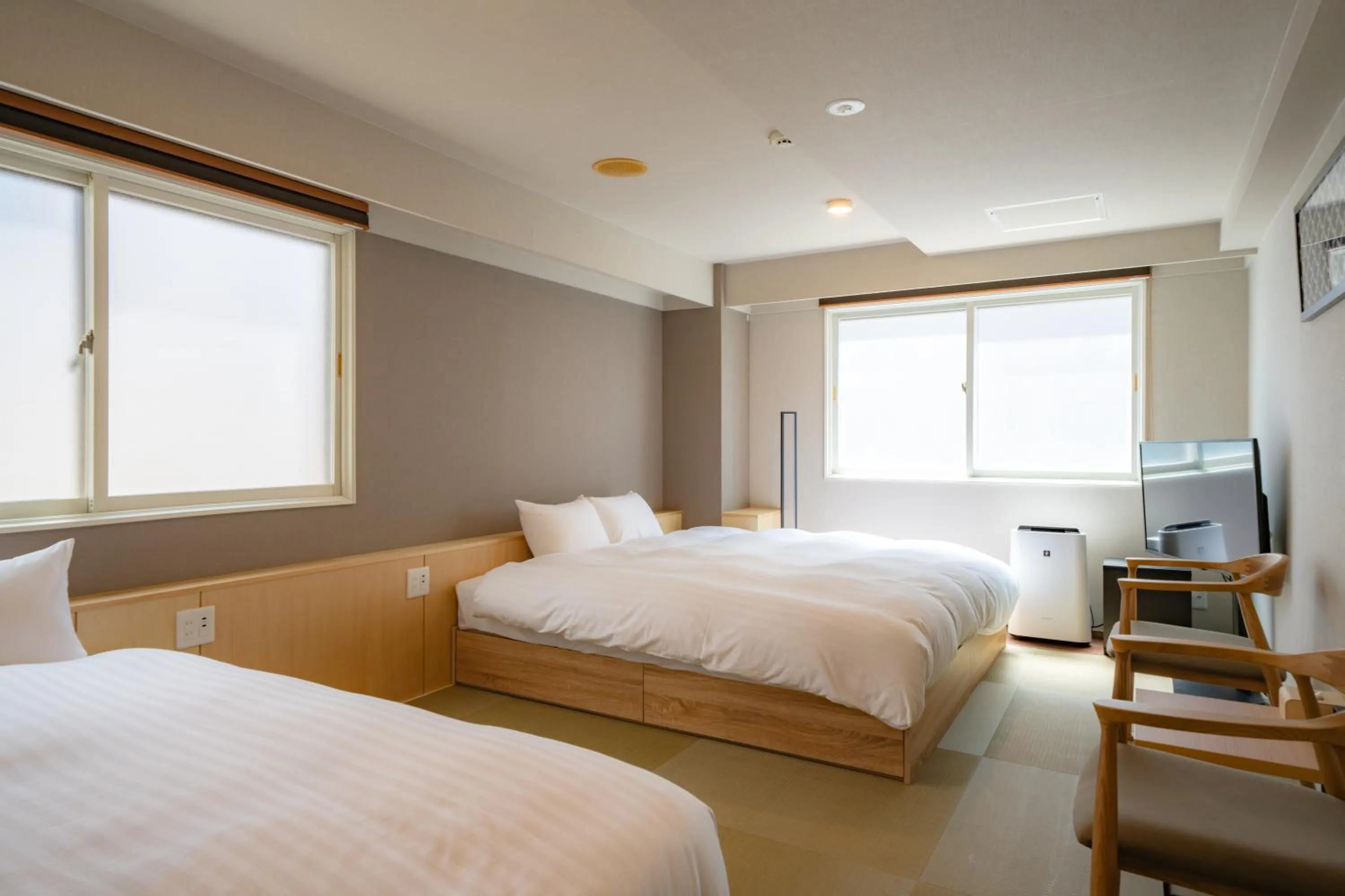 Photo of the whole room, Bed in The Stay Sapporo Annex
