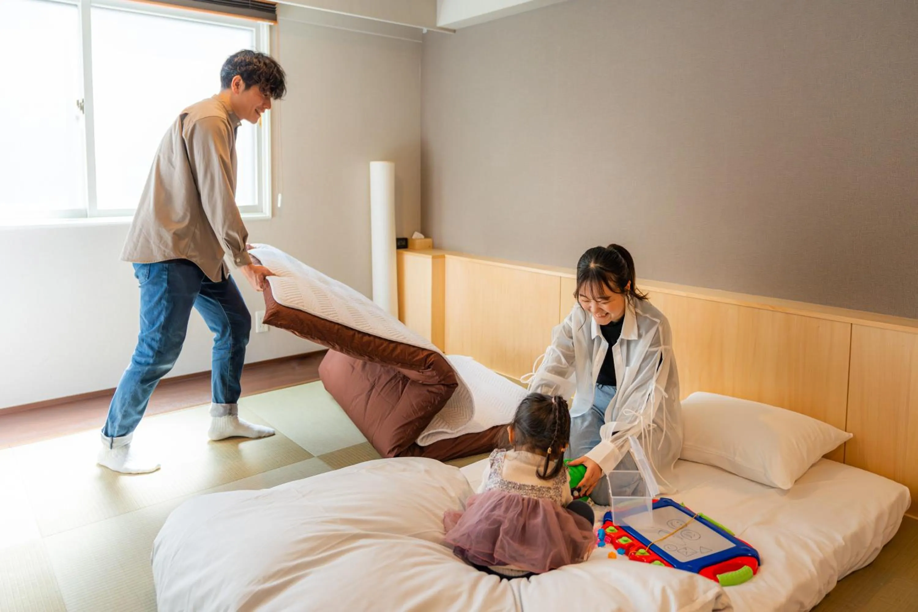 Photo of the whole room, Bed in Grand Hostel LDK Odori Park