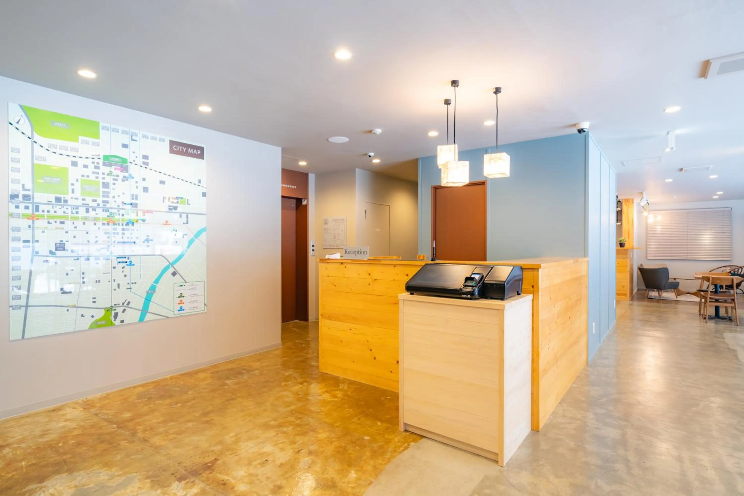 Lobby or reception in The Stay Sapporo Annex