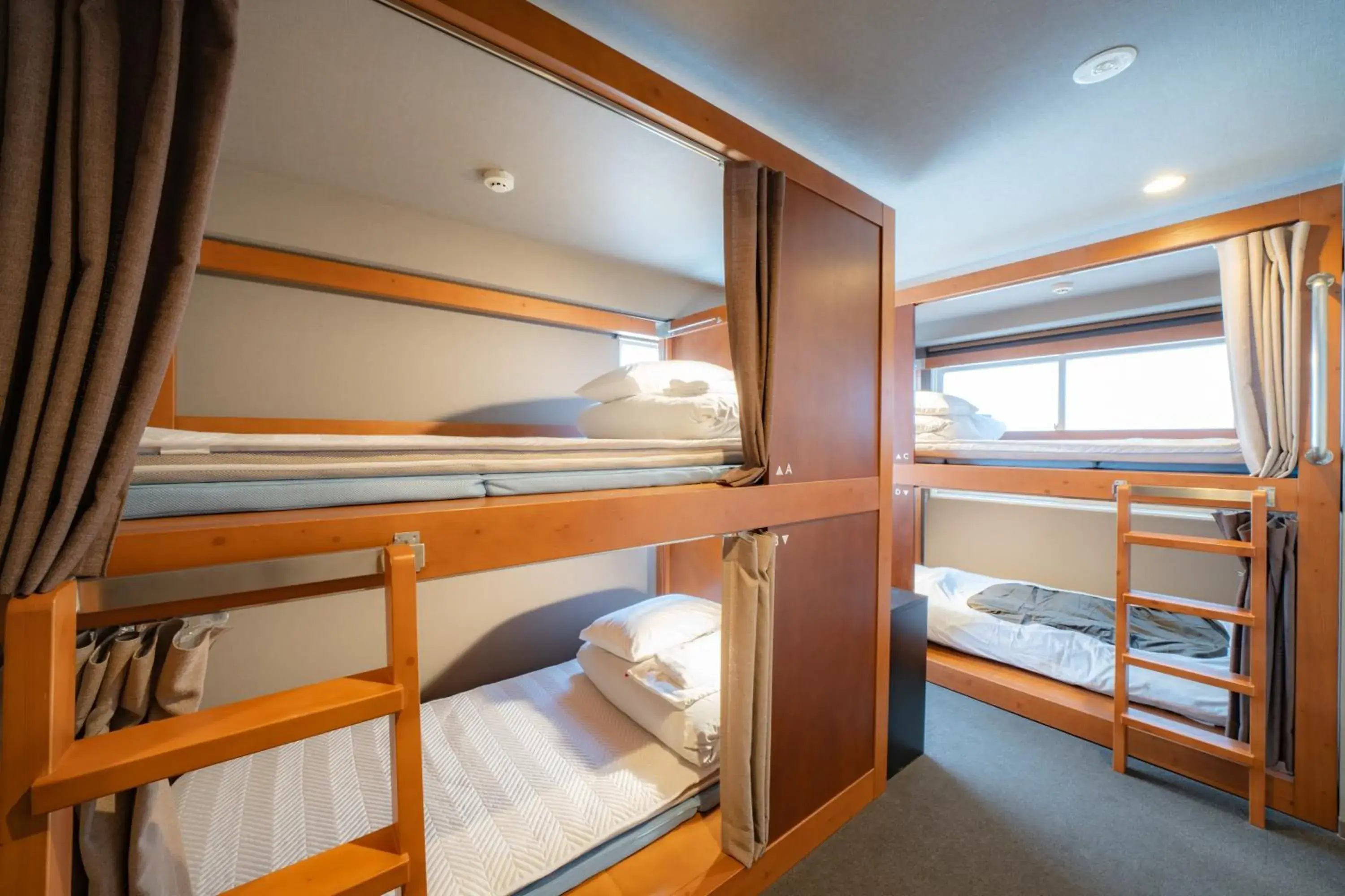 Bunk Bed in Mixed Dormitory Room in The Stay Sapporo Annex Bunk Bed in Mixed Dormitory Room in The Stay Sapporo Annex