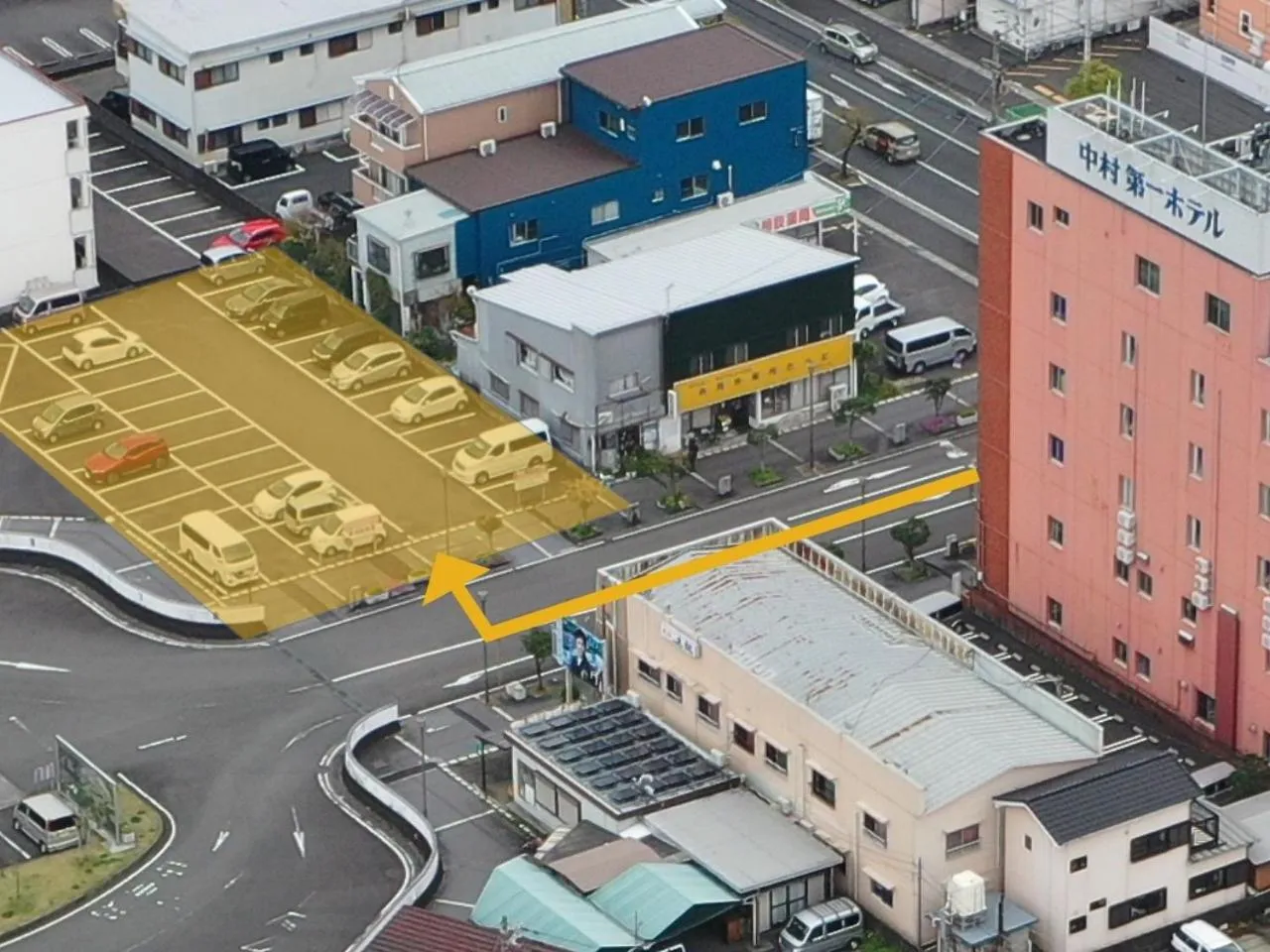 Parking in Nakamura Daiichi Hotel