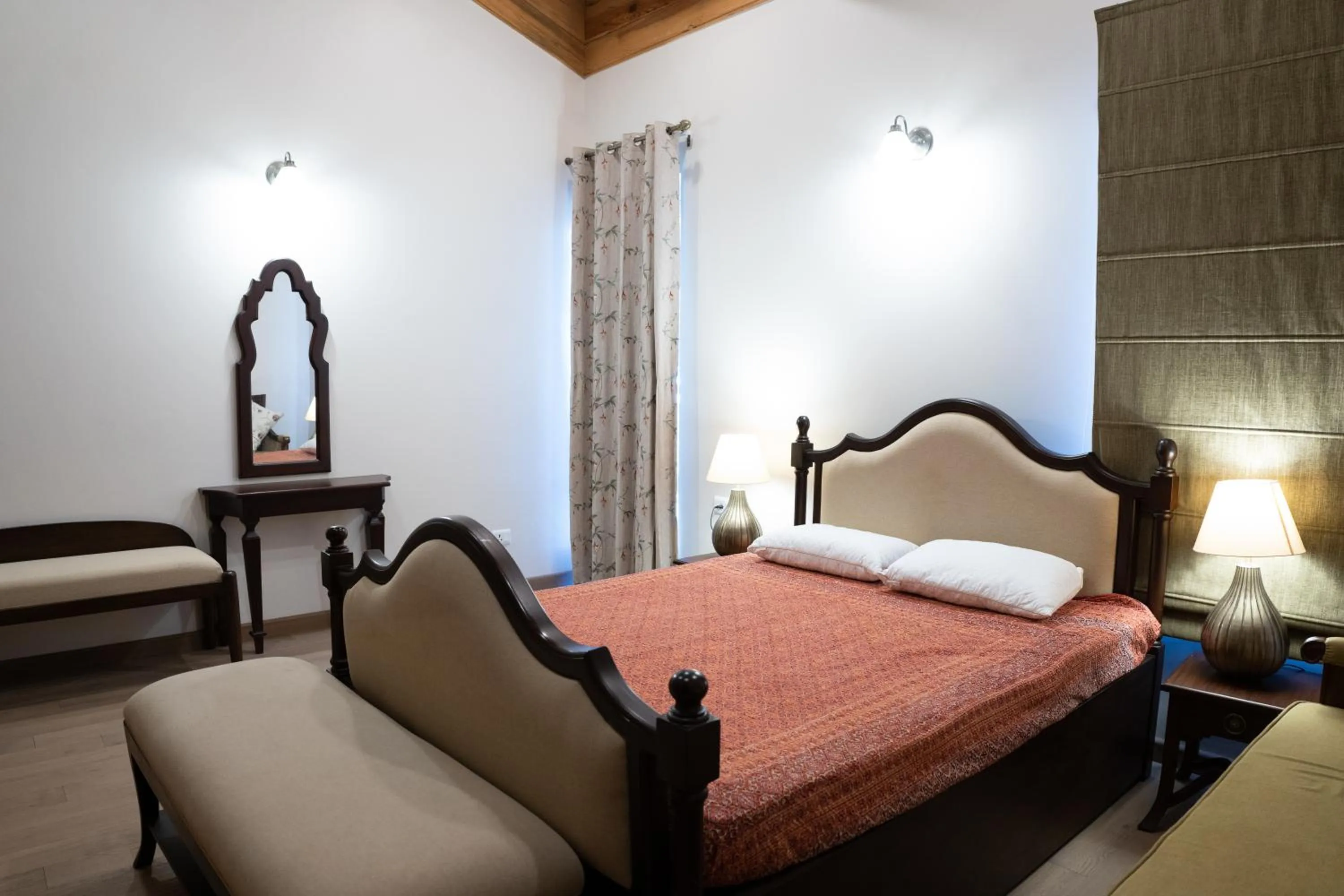 Bedroom, Bed in The Magnolia Lodge