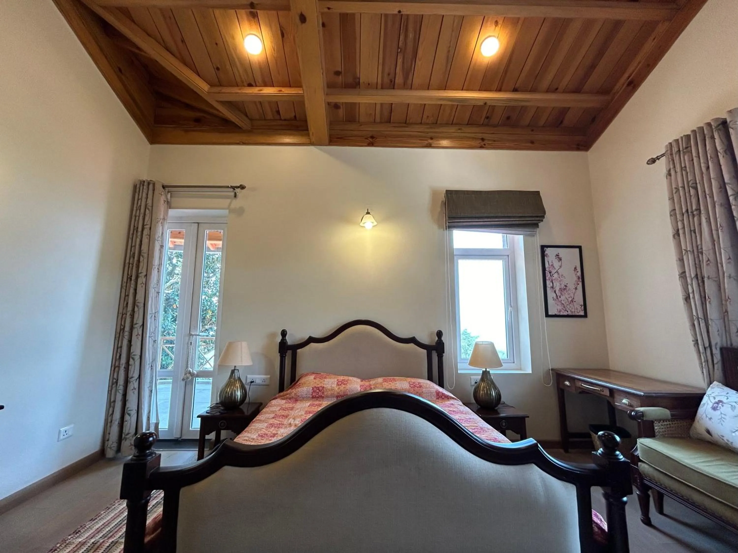 Bedroom, Bed in The Magnolia Lodge