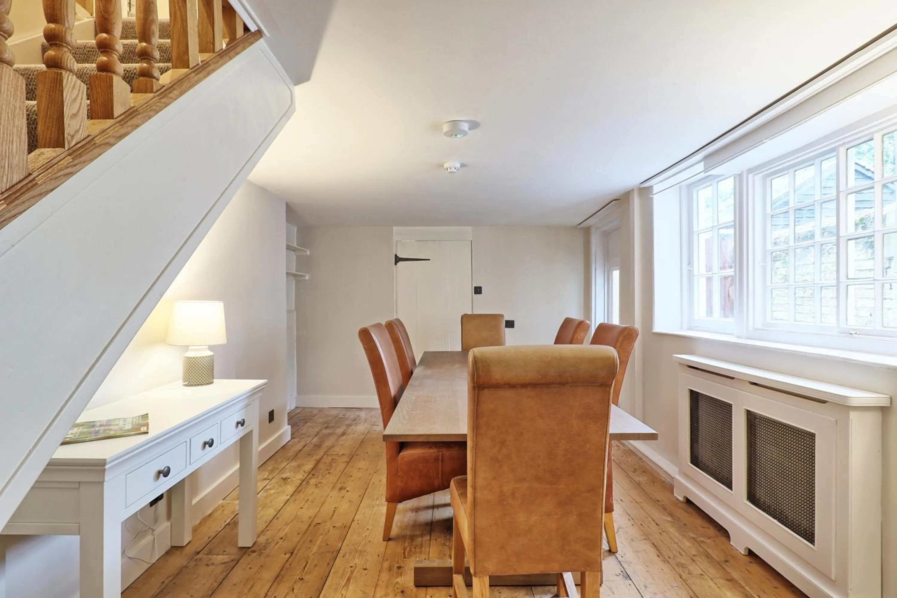 Seating area in Ranfield's Brasserie Hotel Rooms