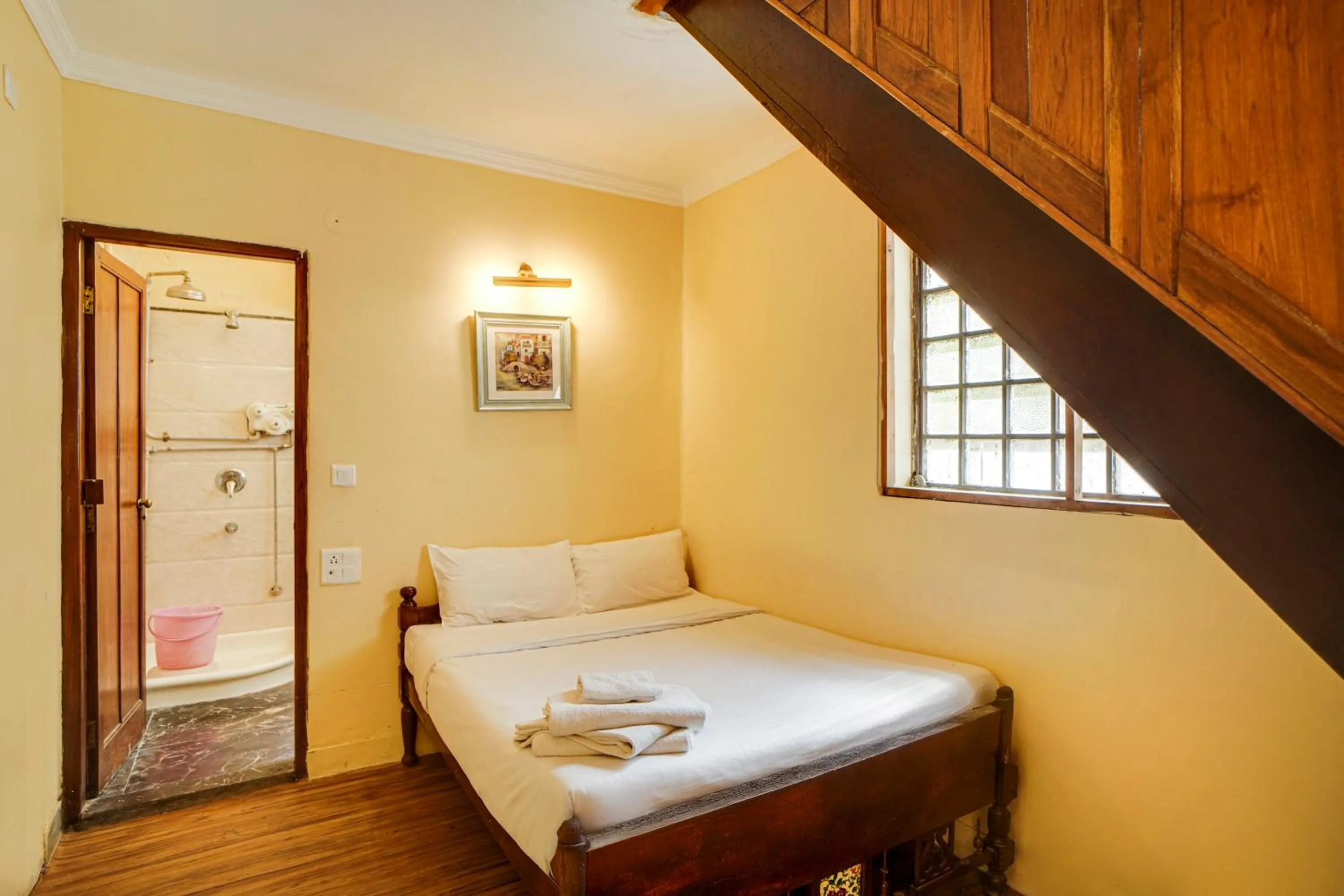 Bed in Shimla British Resort