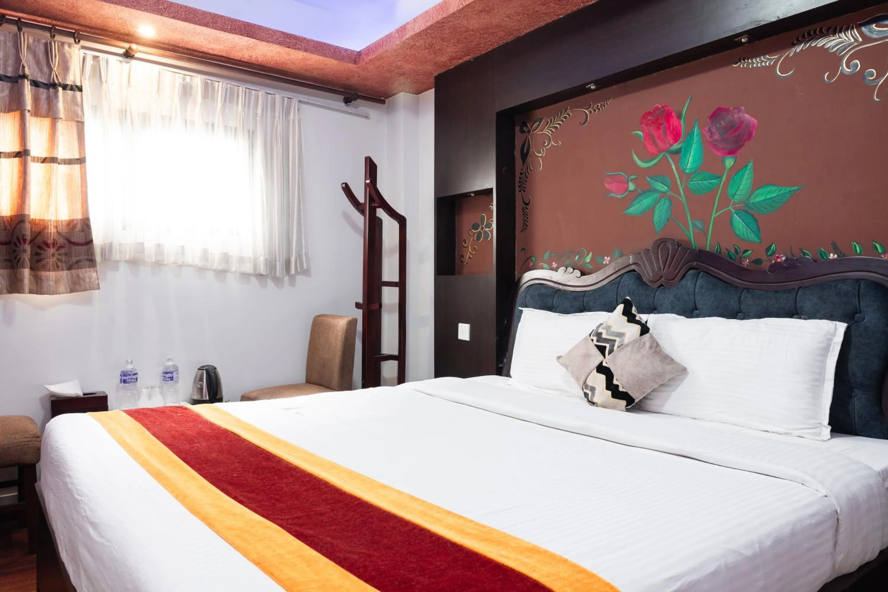 Bedroom, Bed in Hotel Kathmandu square