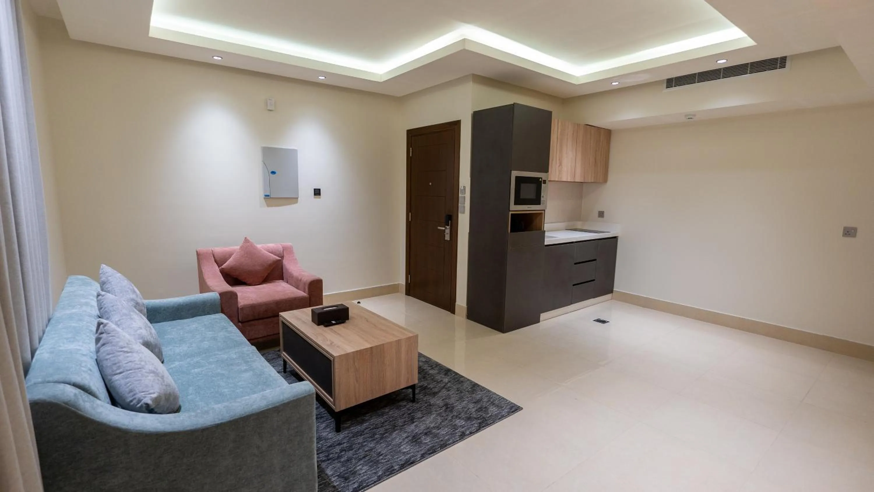 Seating area in Maskan Alolya Serviced Apartment