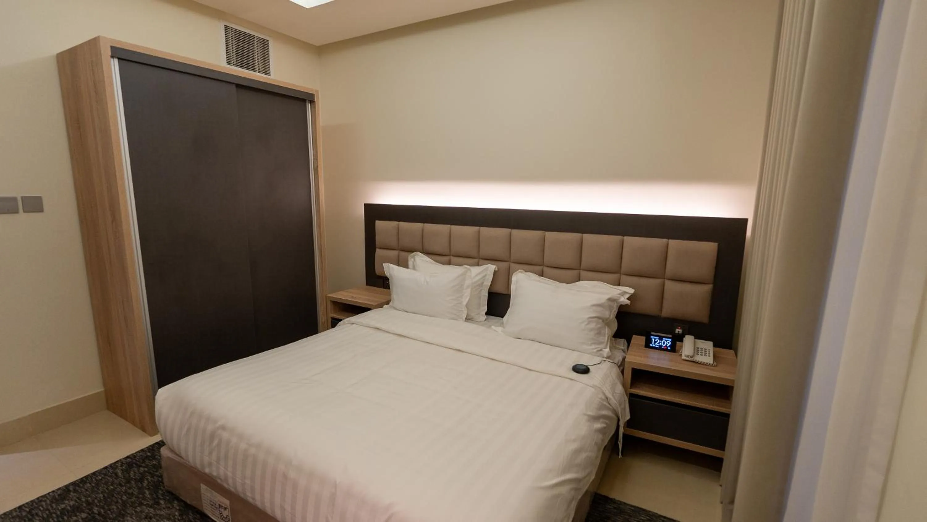 Bed in Maskan Alolya Serviced Apartment