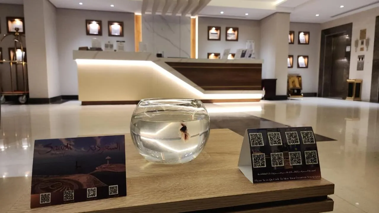 Lobby or reception in Maskan Alolya Serviced Apartment