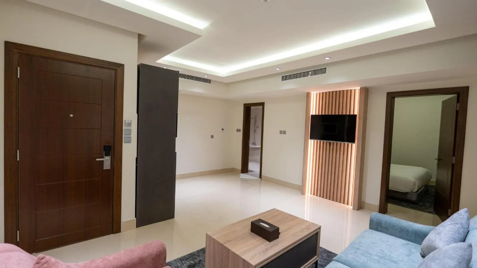 Seating area in Maskan Alolya Serviced Apartment