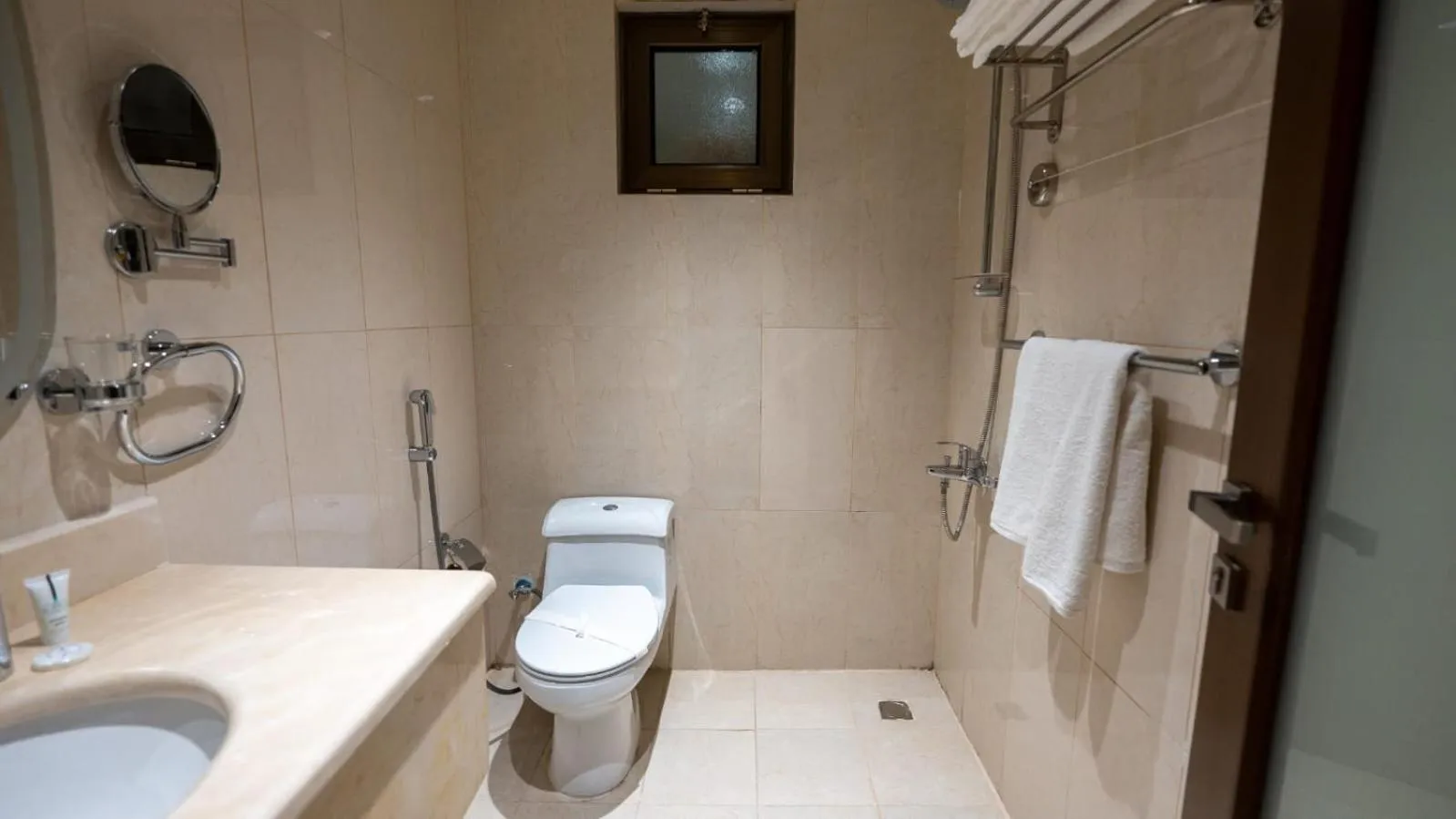 Shower in Maskan Alolya Serviced Apartment
