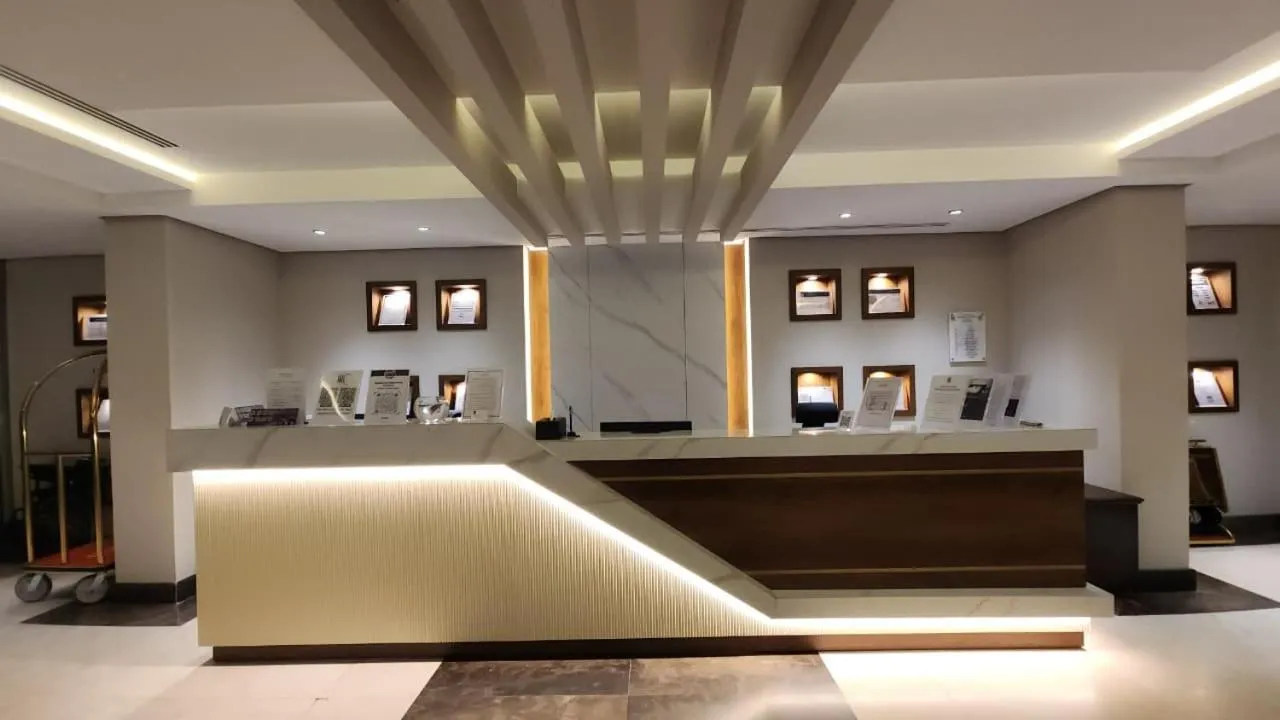 Lobby or reception in Maskan Alolya Serviced Apartment