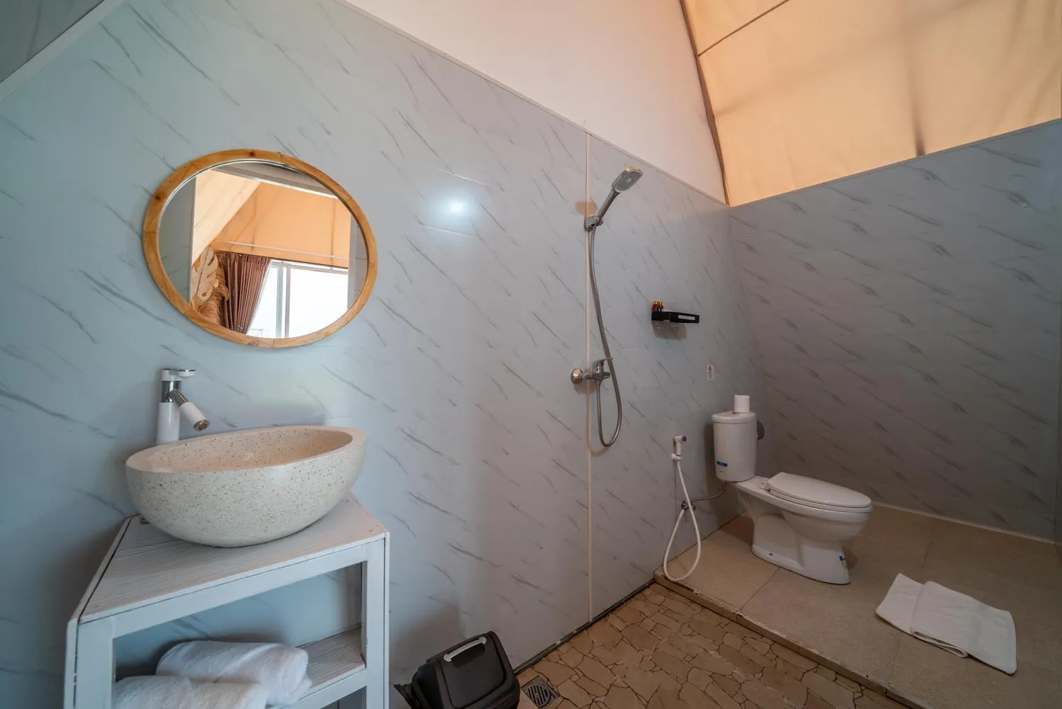 Bathroom in The Dewi Bedugul