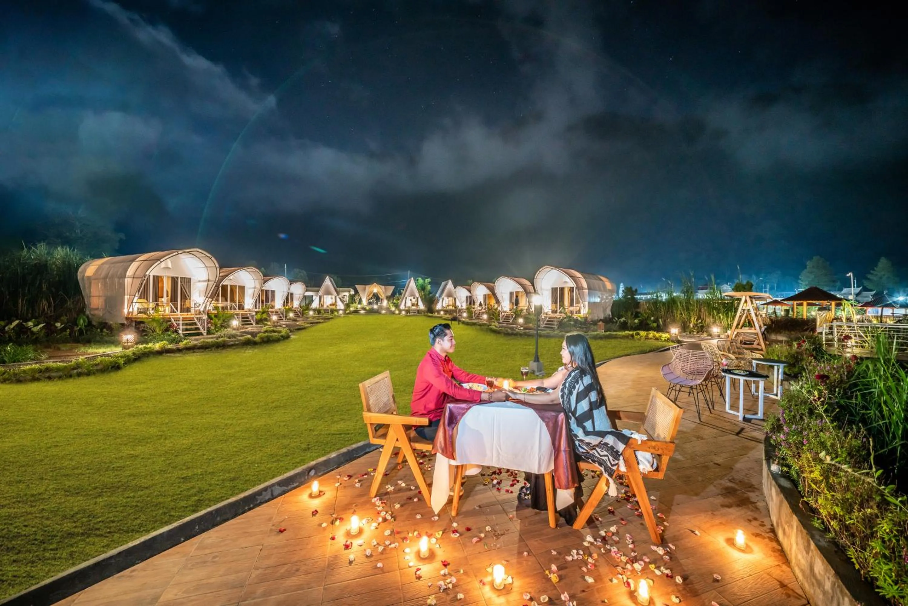 Night in The Dewi Bedugul