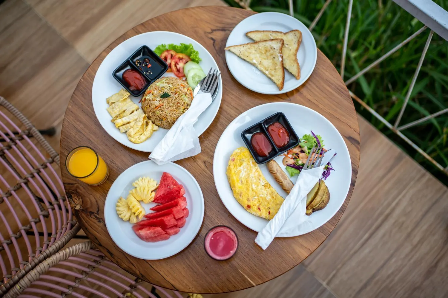 Breakfast in The Dewi Bedugul