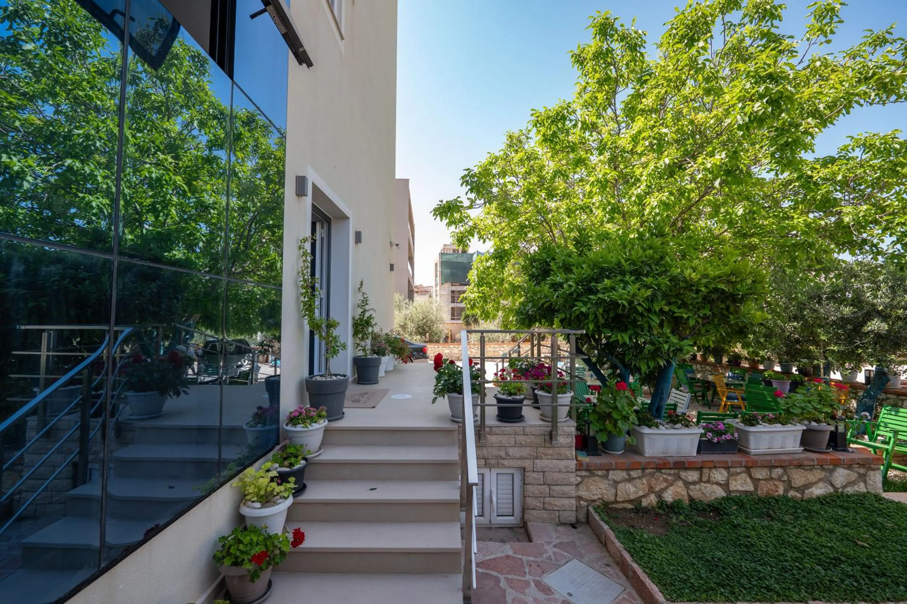 Property building in Golden Hotel