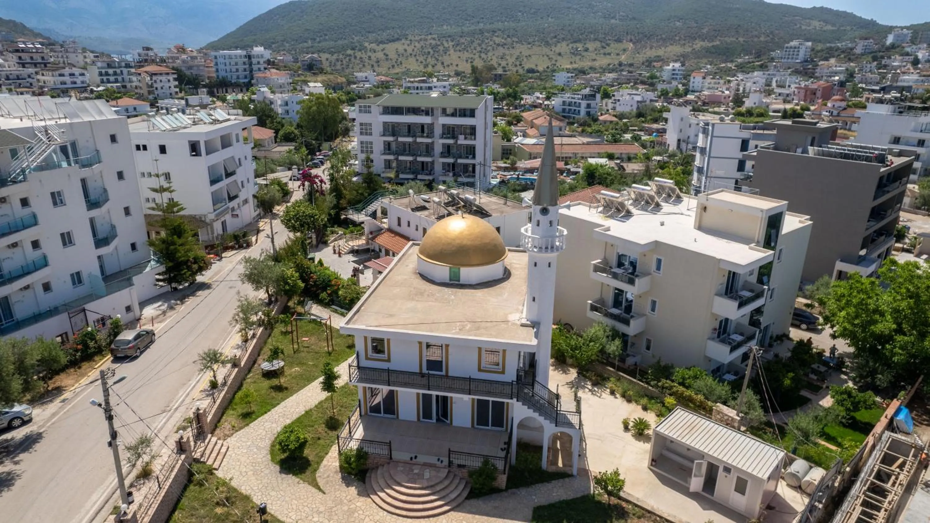 Property building in Golden Hotel