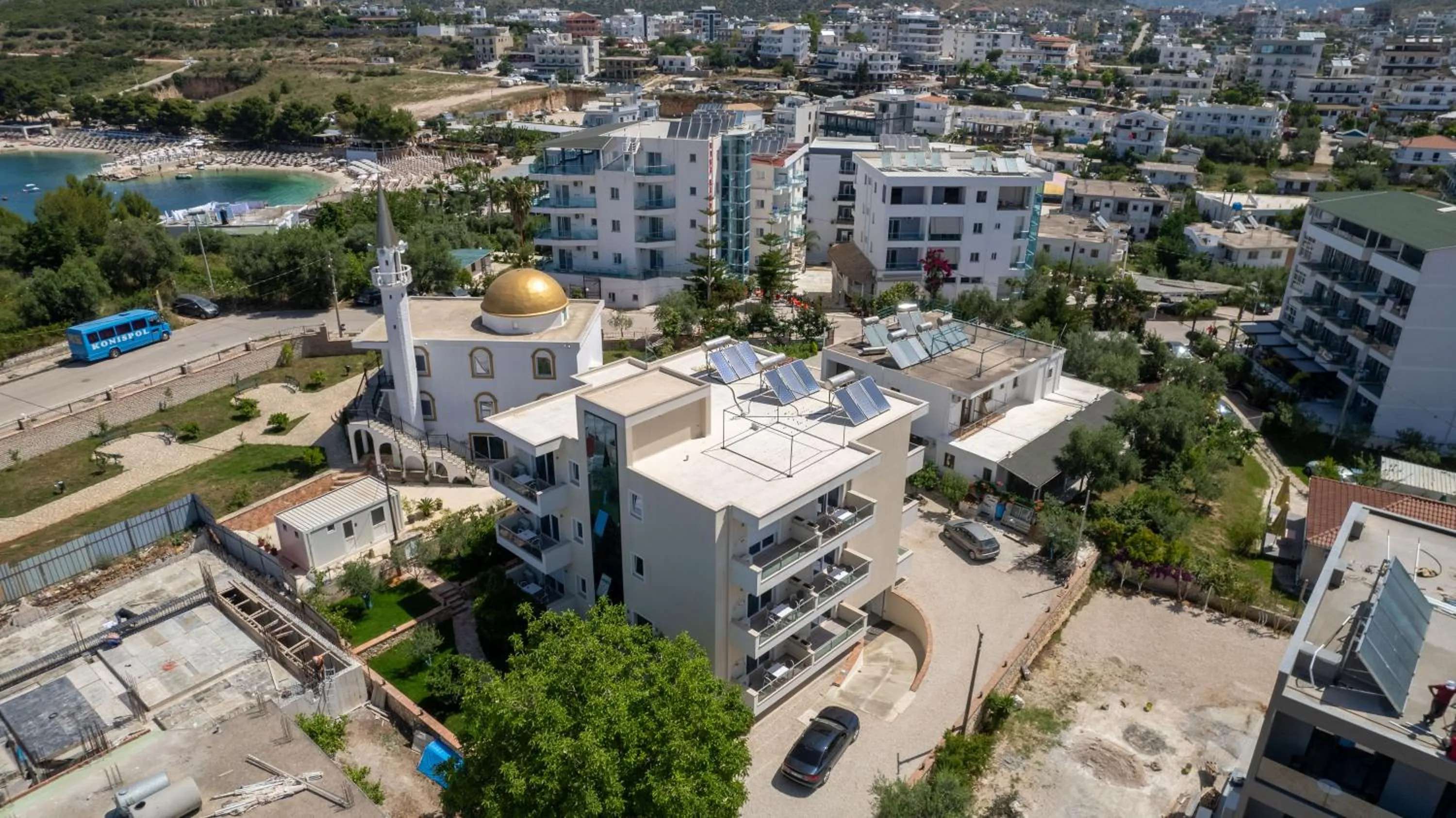 Property building in Golden Hotel