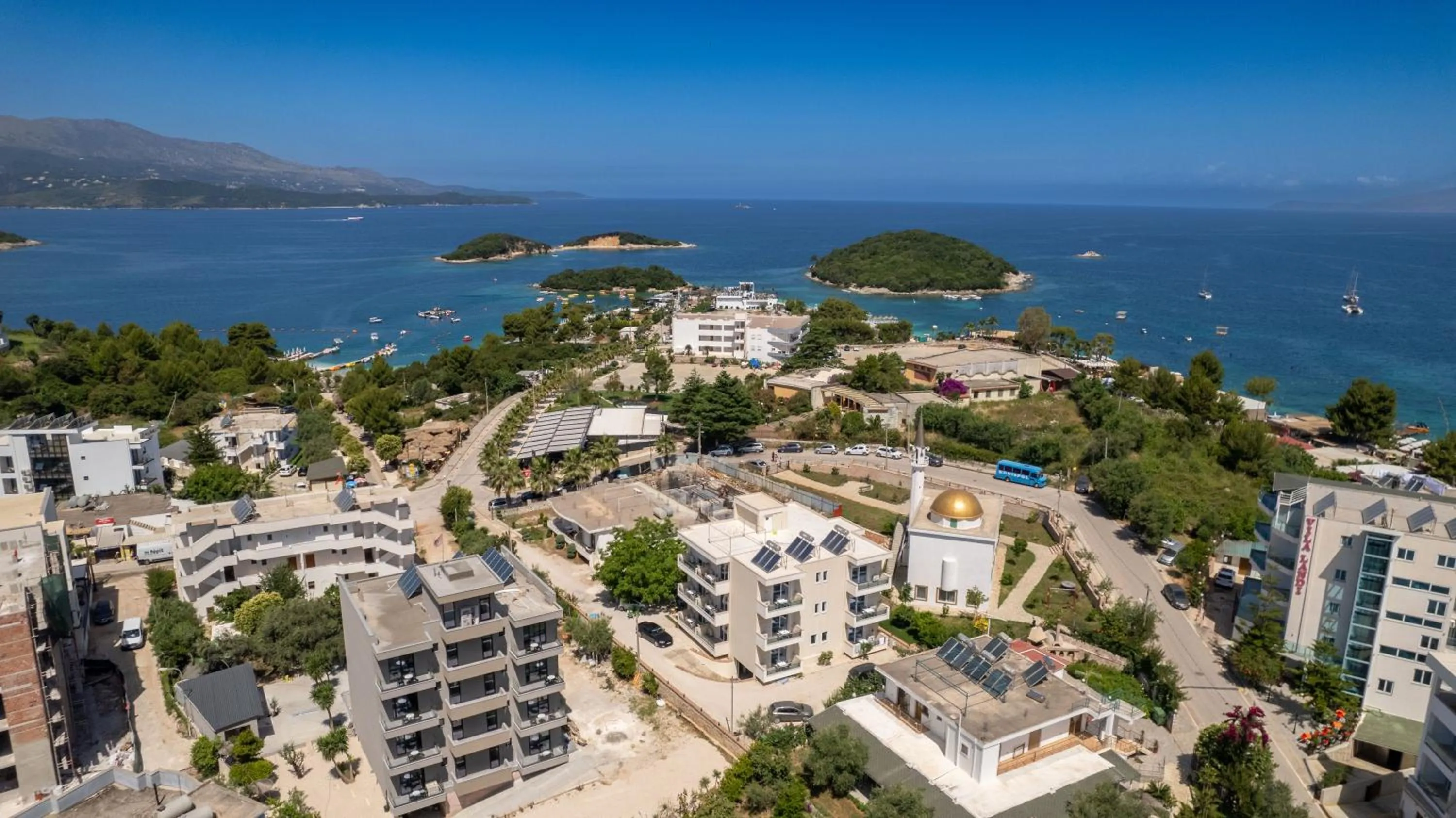 Property building in Golden Hotel