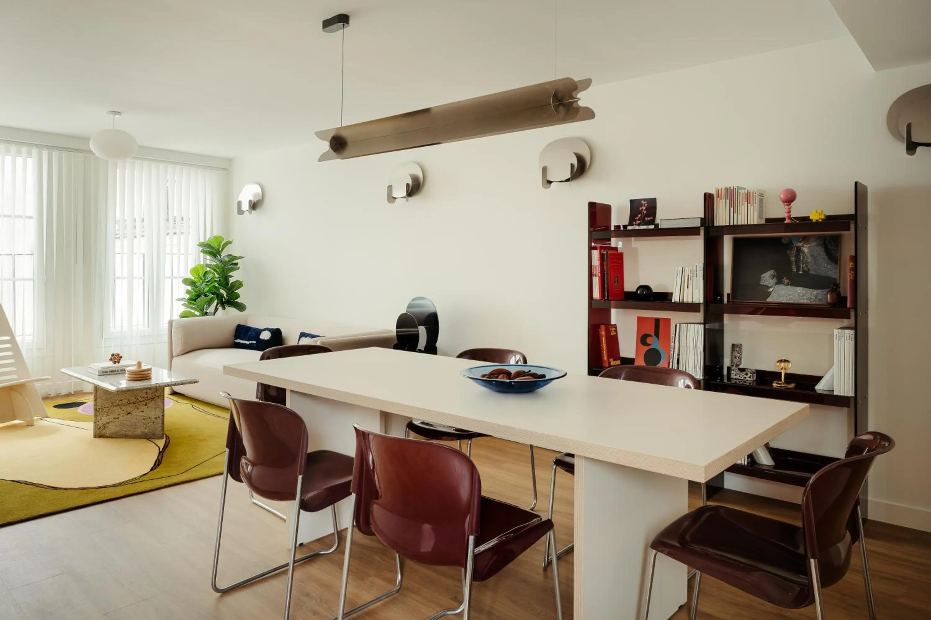 Living room in Edgar Suites Marais - Temple