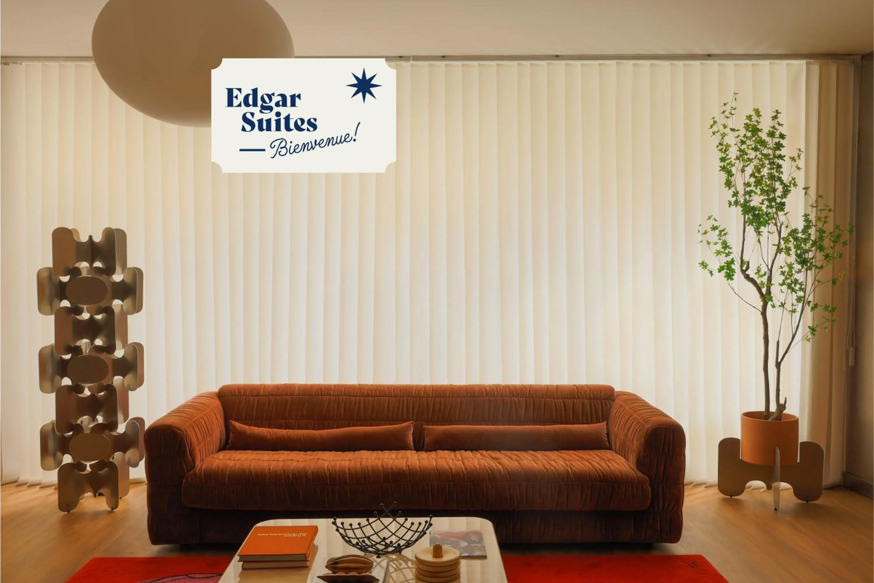 Living room in Edgar Suites Marais - Temple