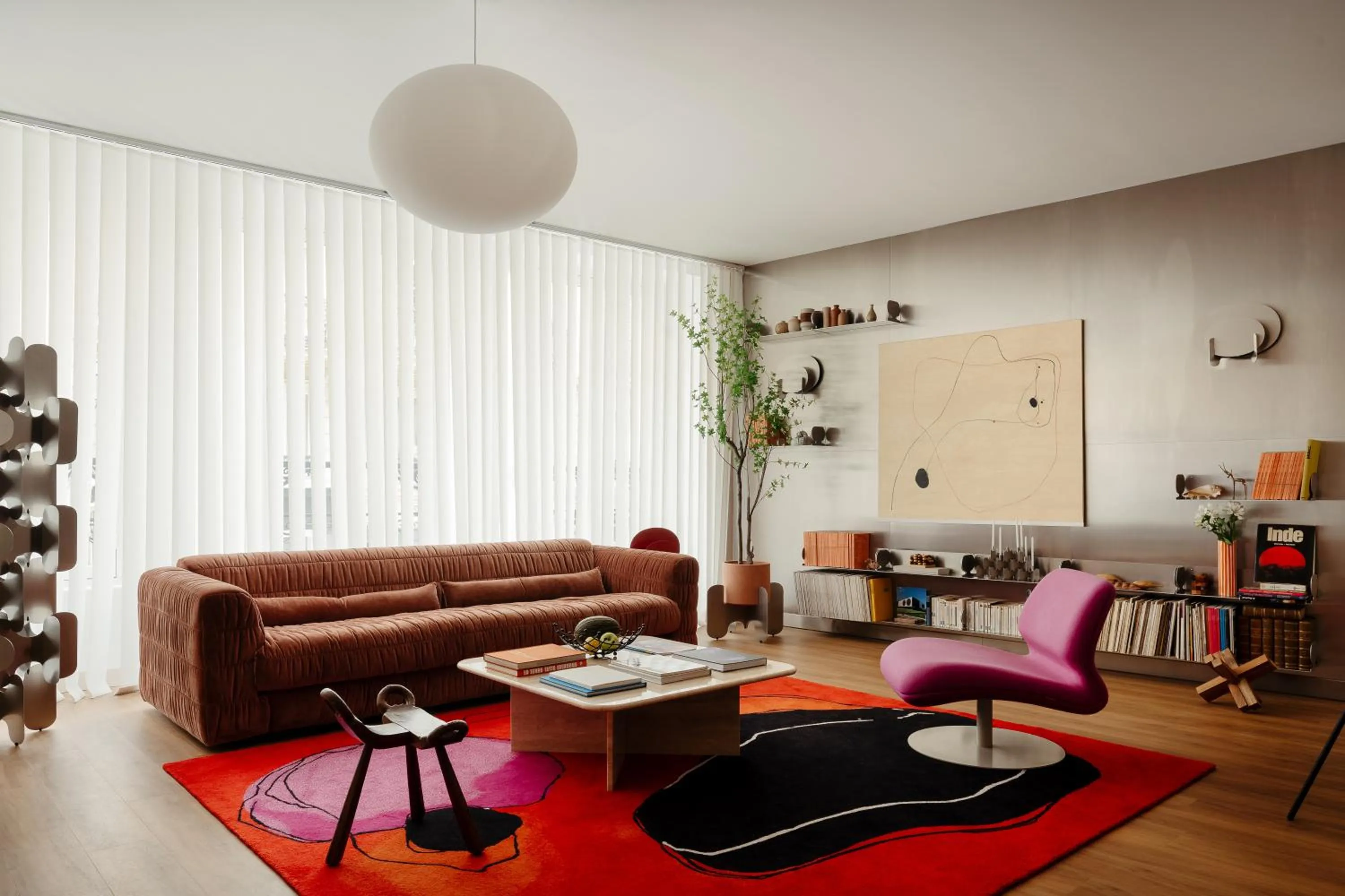 Living room in Edgar Suites Marais - Temple