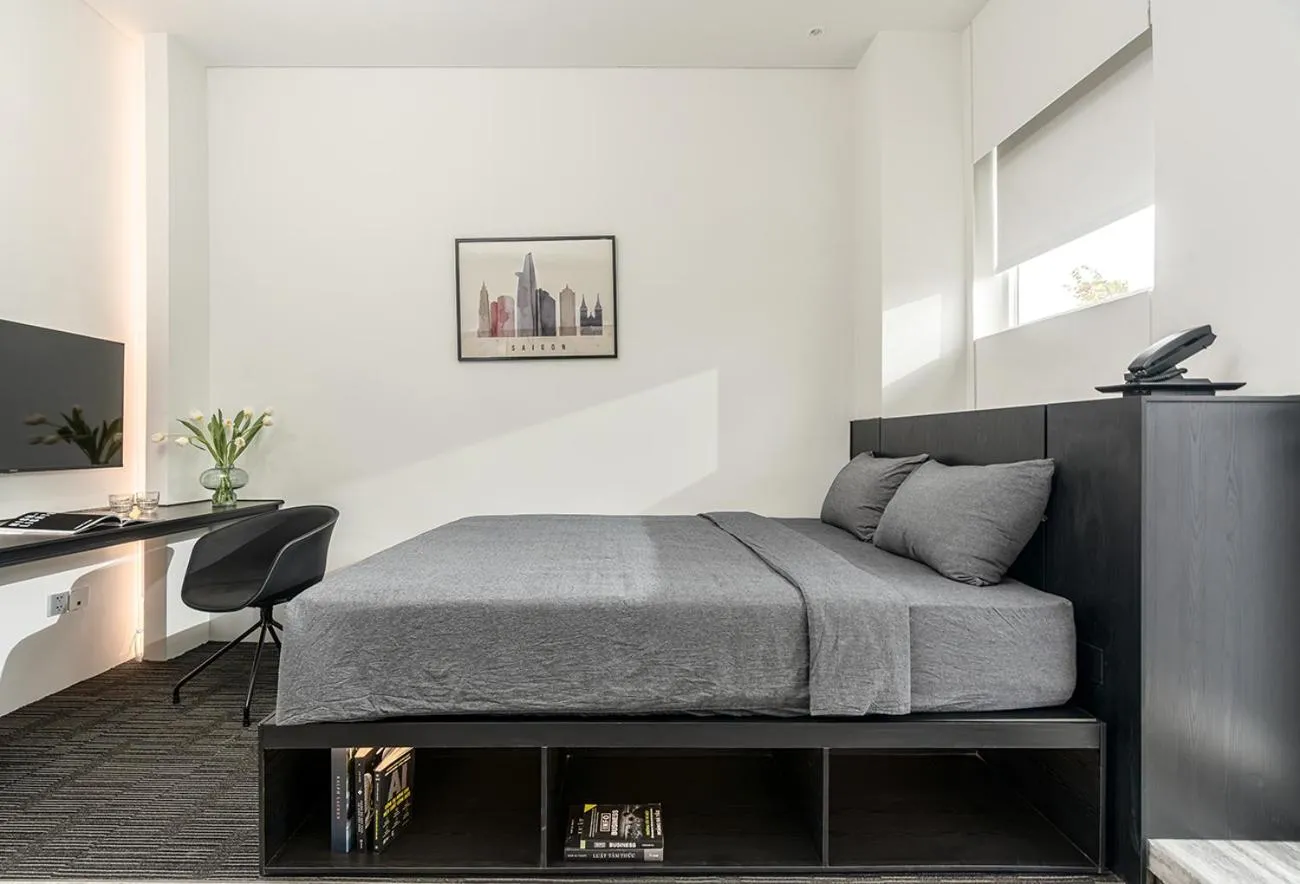 Bed in M Village Nguyễn Kiệm - Cosmo Airport Hotel