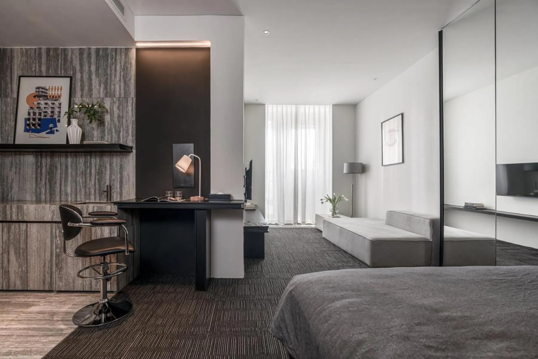 Seating area in M Village Nguyễn Kiệm - Cosmo Airport Hotel