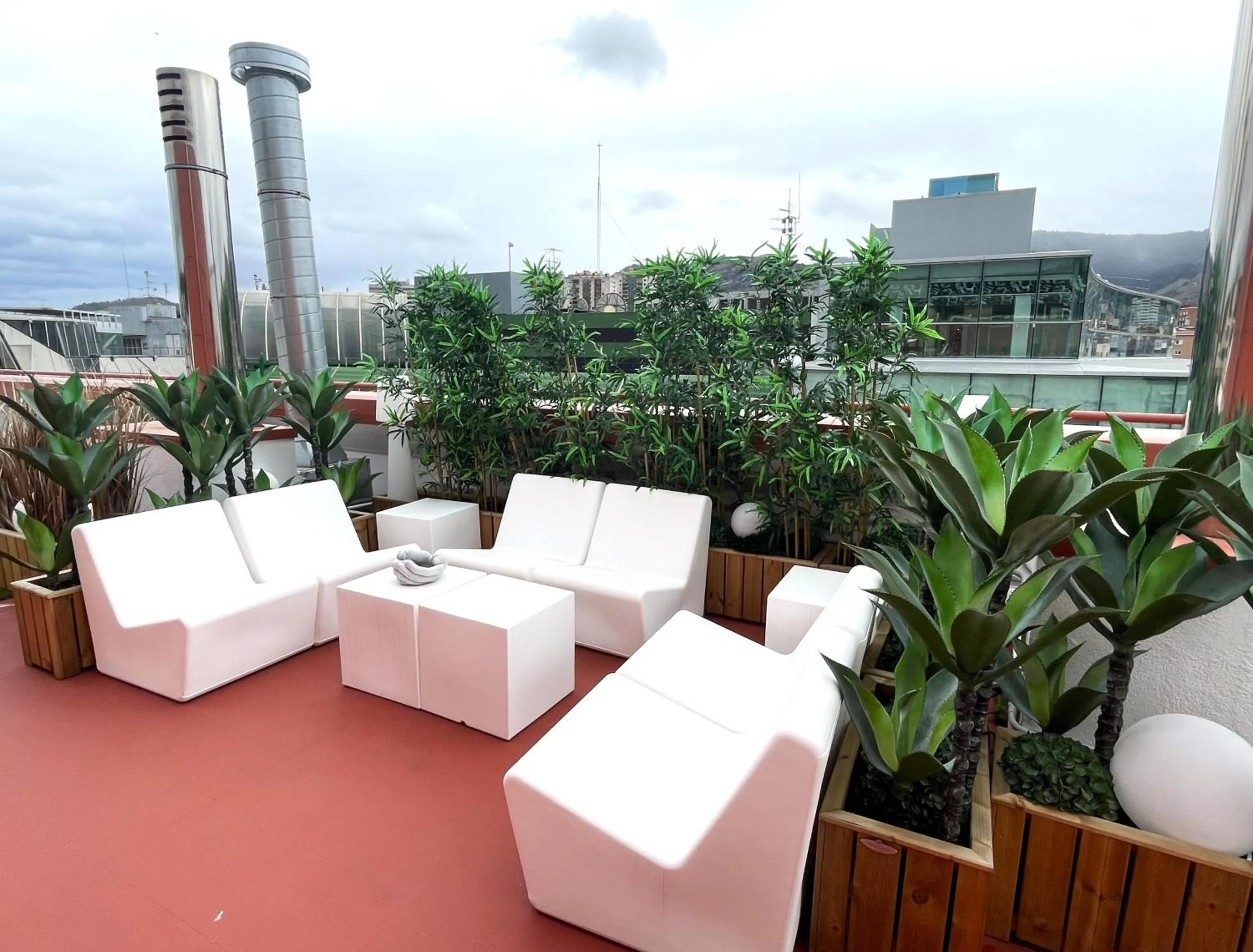 Solarium in Santiago Apartments Bilbao