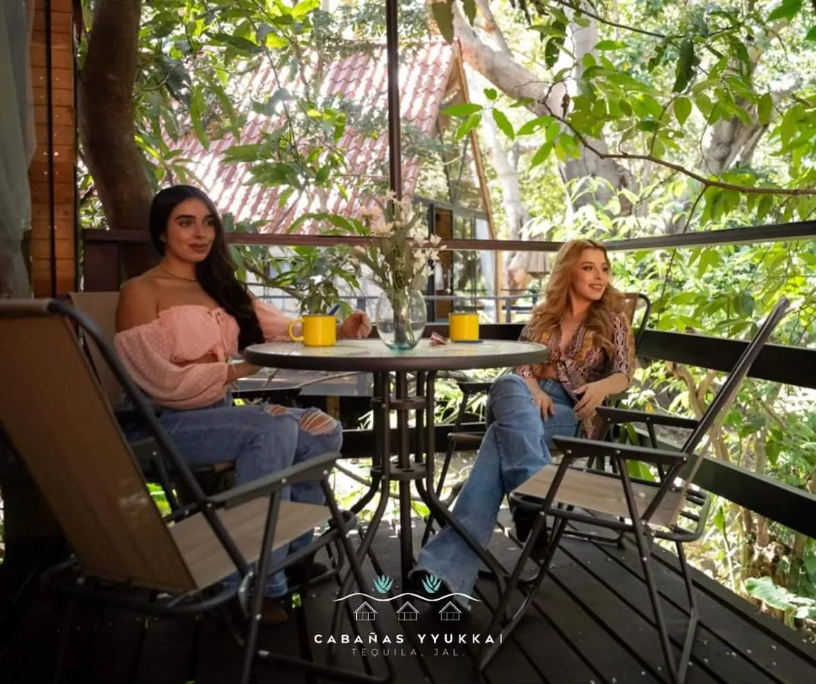 Balcony/Terrace in Hotel cabañas yyukkai