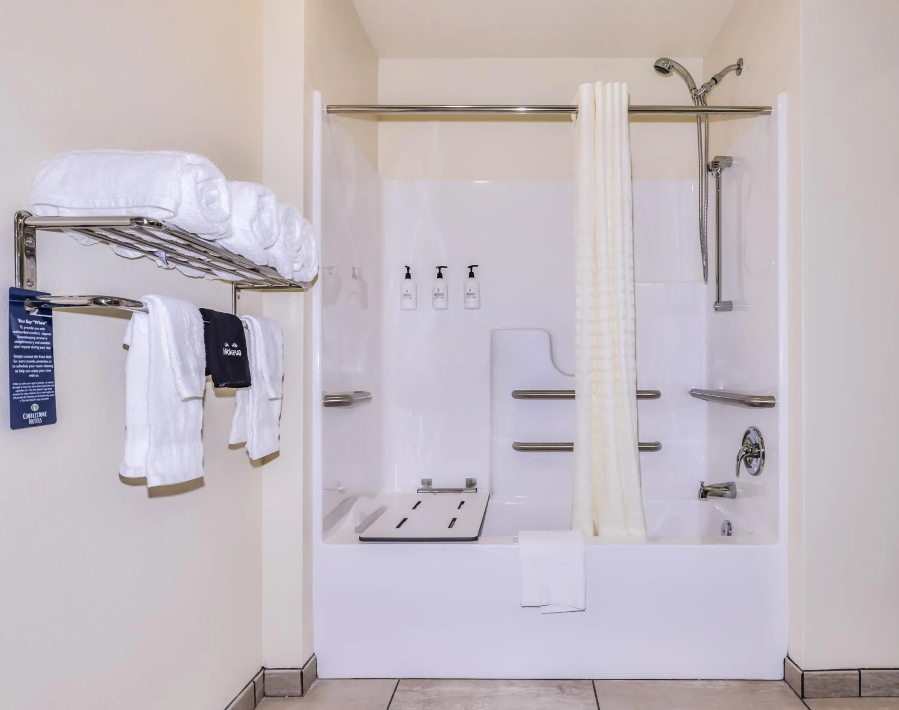 Bathroom in Cobblestone Hotel & Suites - Rhinelander