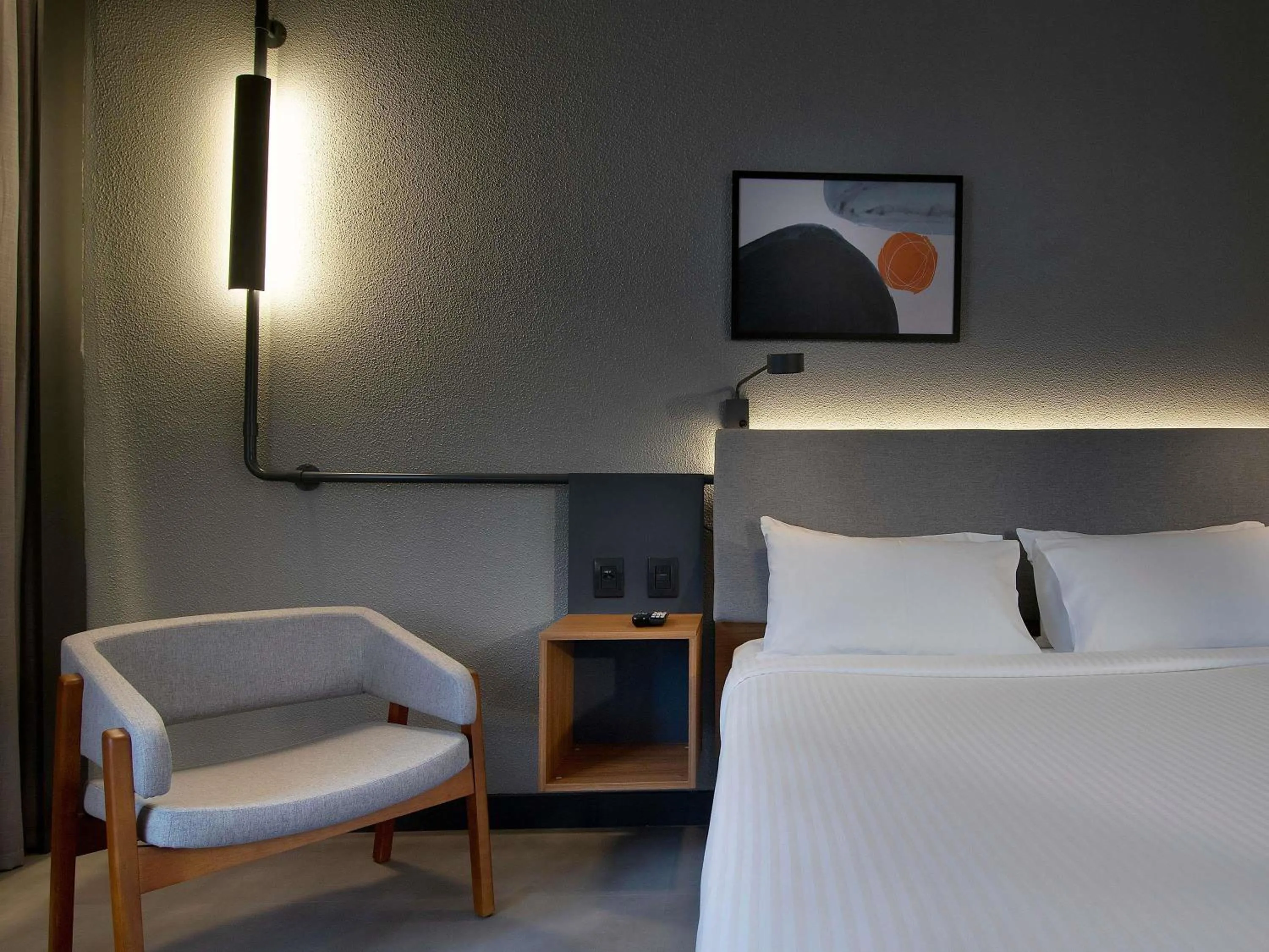 Bedroom, Bed in Novotel Porto Alegre Tres Figueiras